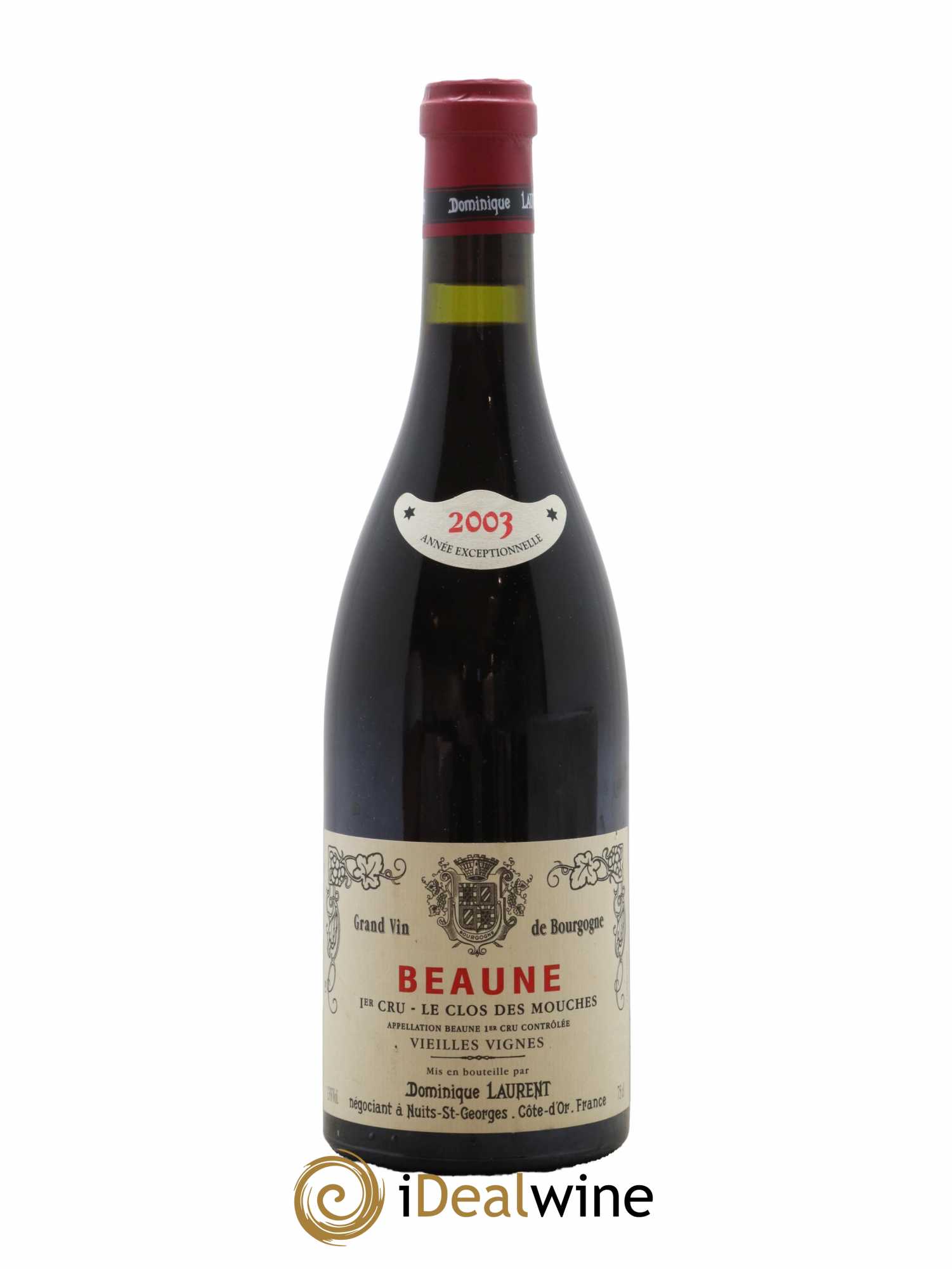 Beaune 1er Cru Clos des Mouches Dominique Laurent 2003 - Lot de 1 bouteille - 0