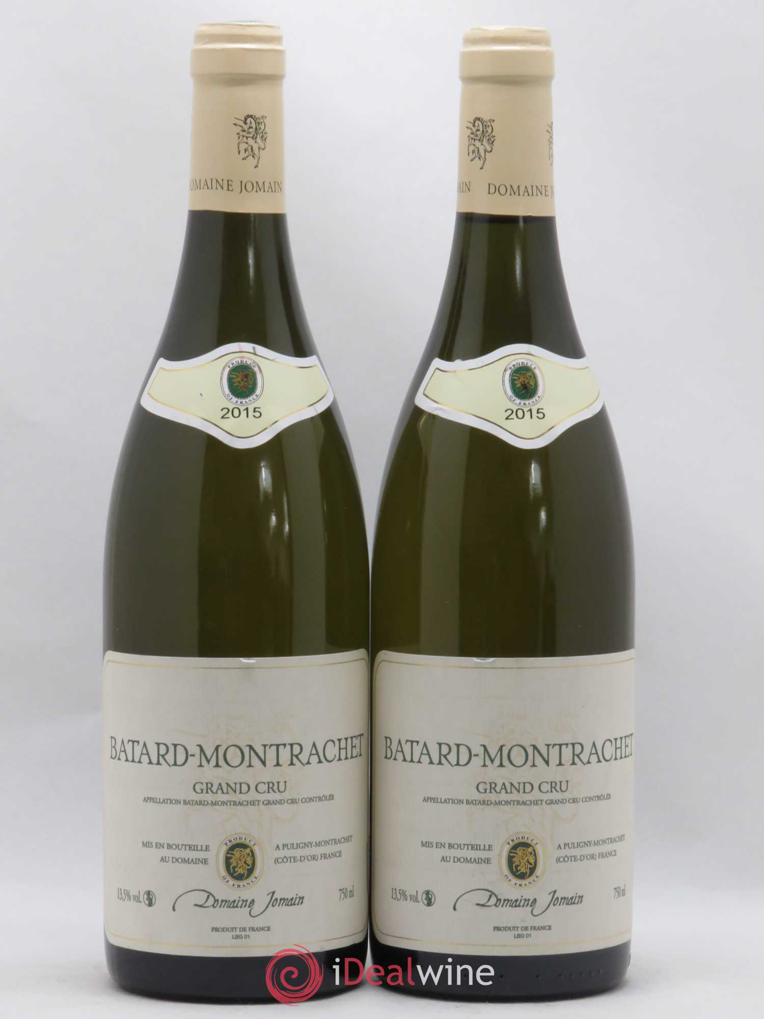 Bâtard-Montrachet Grand Cru Domaine Jomain 2015 - Lot de 2 bouteilles - 0
