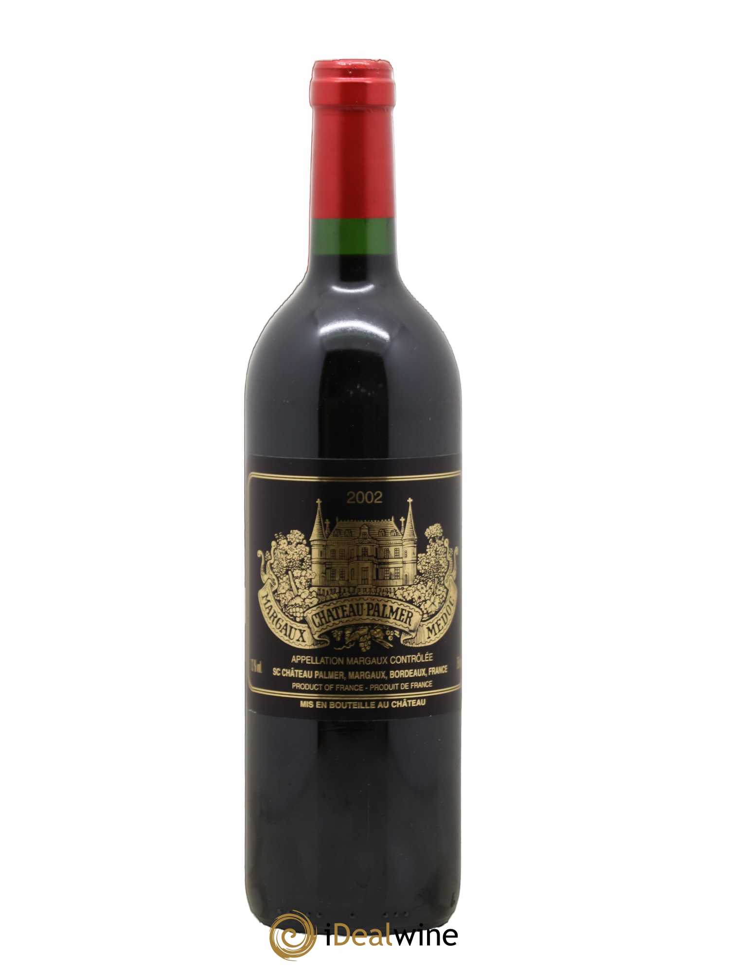 Château Palmer 3ème Grand Cru Classé 2002 - Lot de 1 bouteille - 0