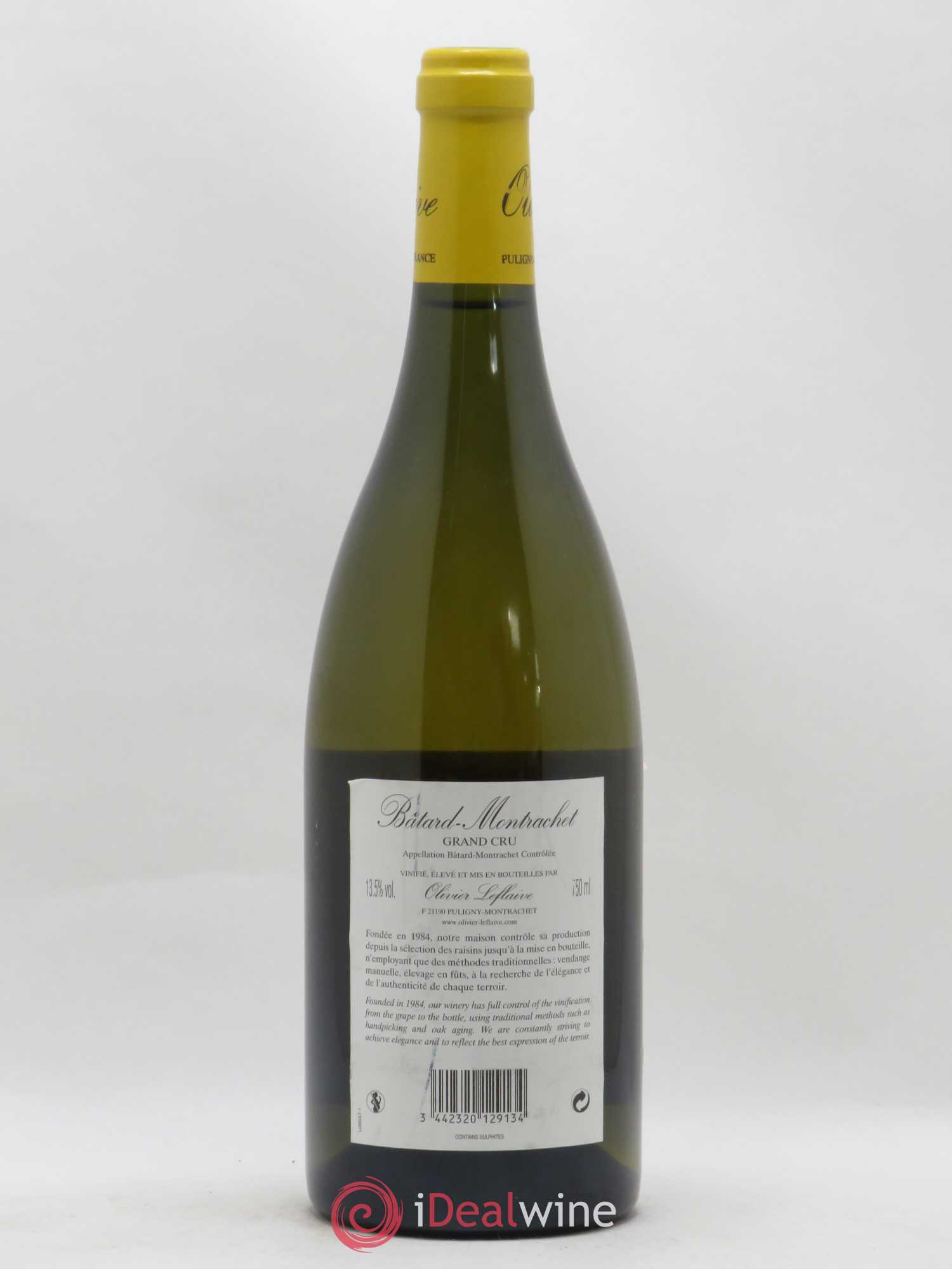 Bâtard-Montrachet Grand Cru Olivier Leflaive 2009 - Lot de 1 bouteille - 1