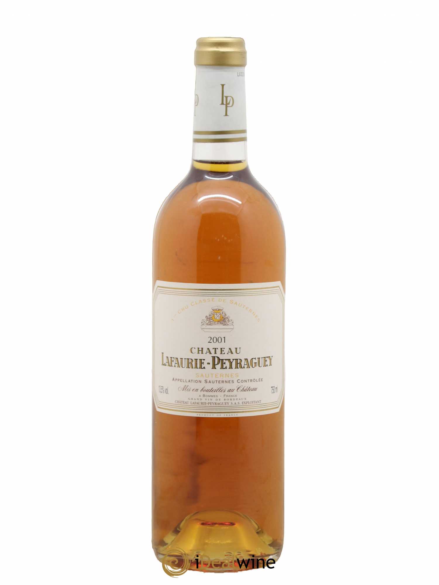 Château Lafaurie-Peyraguey 1er Grand Cru Classé 2001 - Lotto di 1 bottiglia - 0