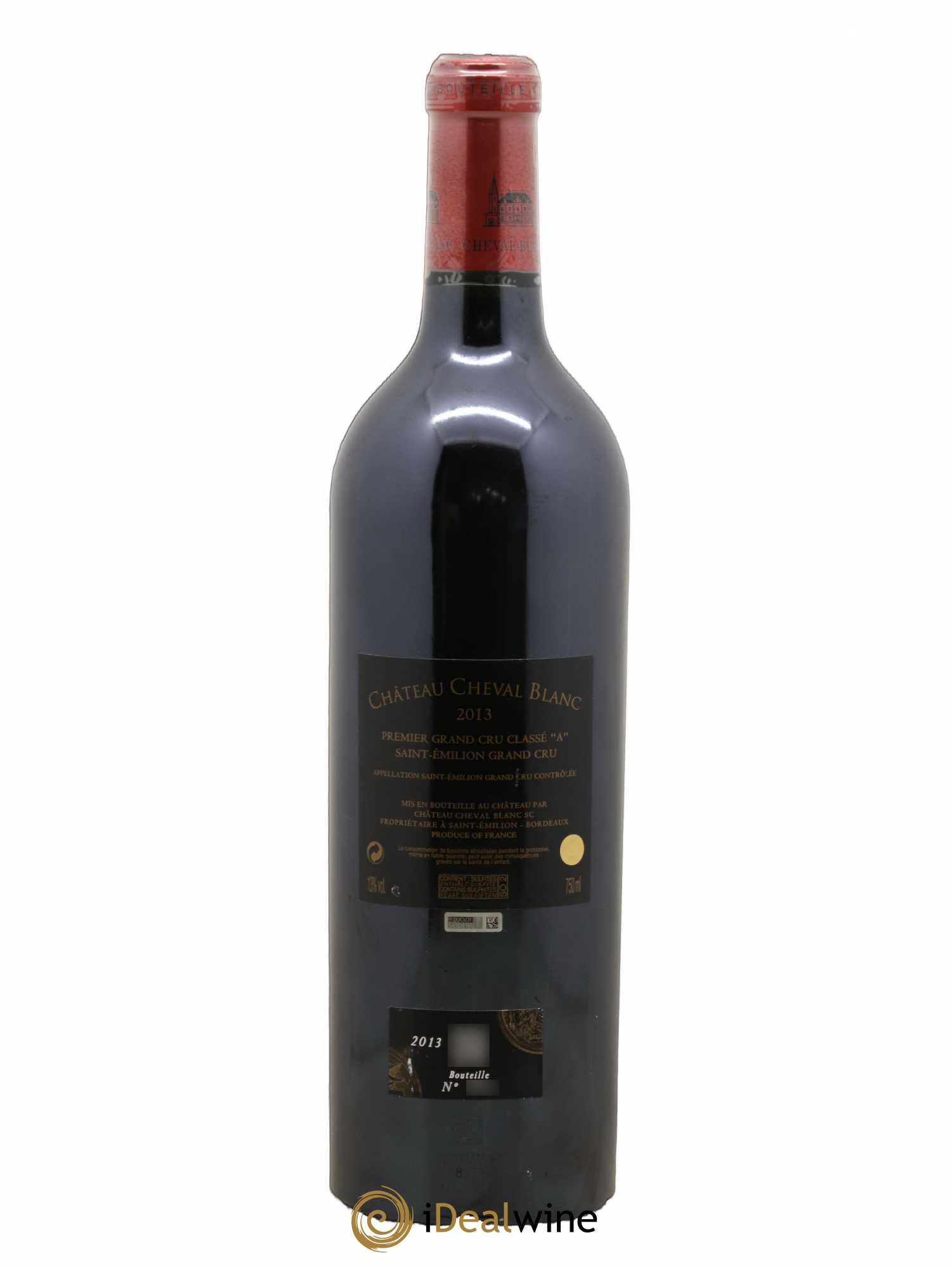 Château Cheval Blanc 1er Grand Cru Classé A 2013 - Lot de 1 bouteille - 1