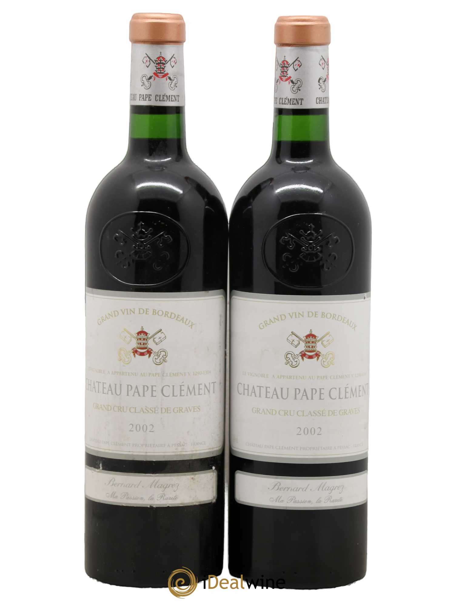 Château Pape Clément Cru Classé de Graves 2002 - Lot de 2 bouteilles - 0