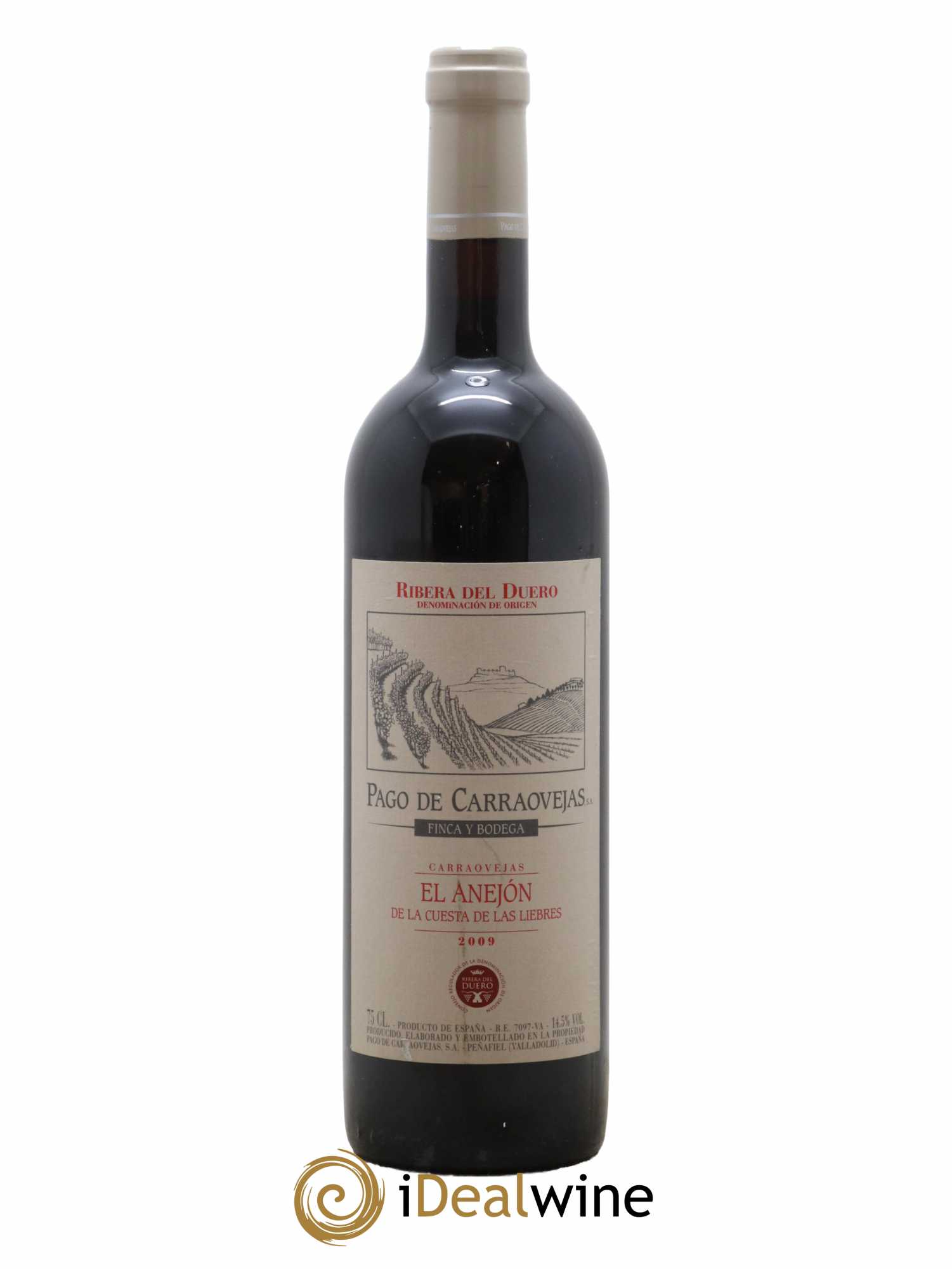 Ribera Del Duero DO Pago de Carraoveja El Anejon de la Cuesta de las Liebres 2009 - Lot de 1 bouteille - 0