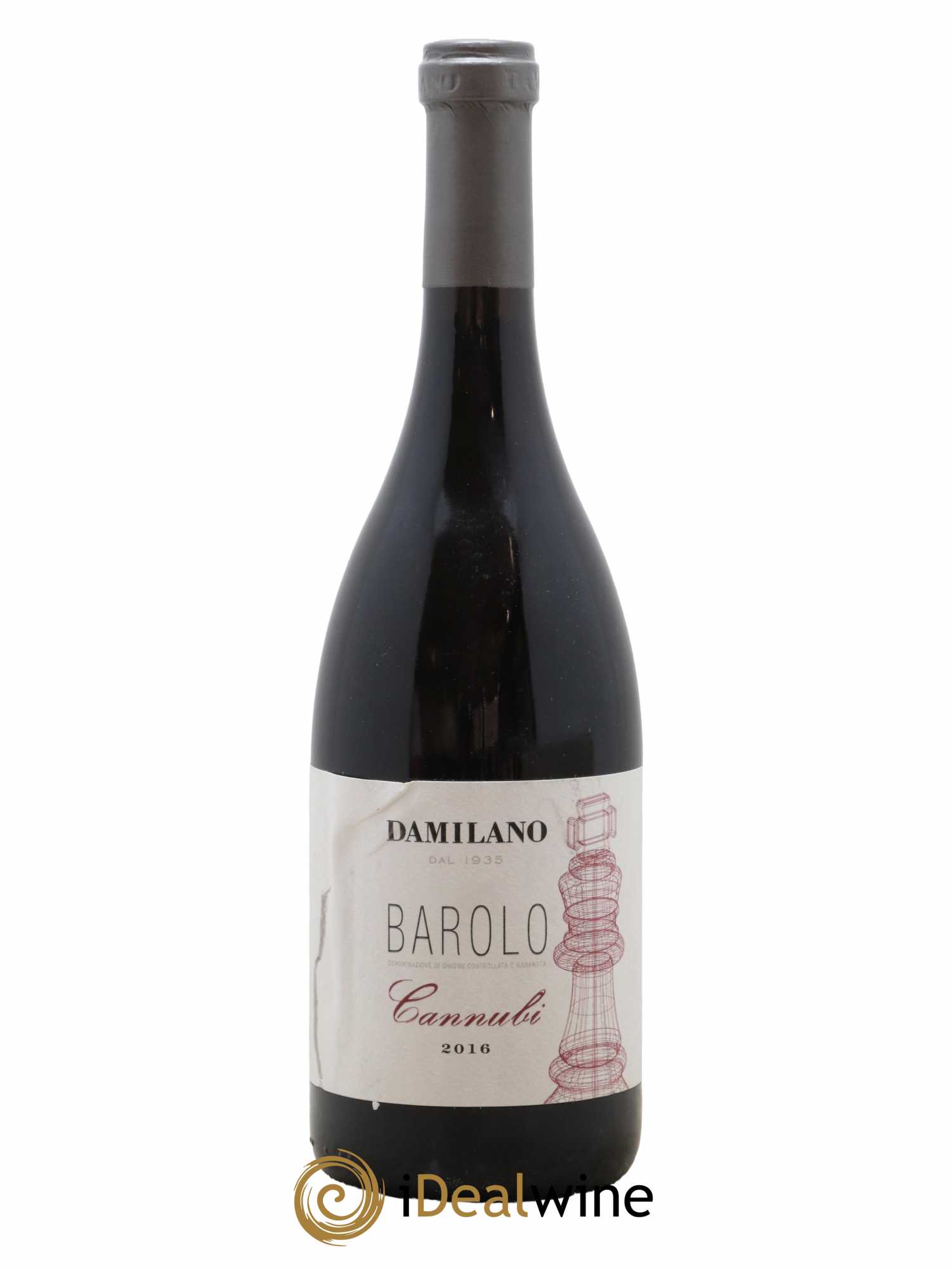Barolo Damilano Cannubi 2016 - Lot de 1 bouteille - 0
