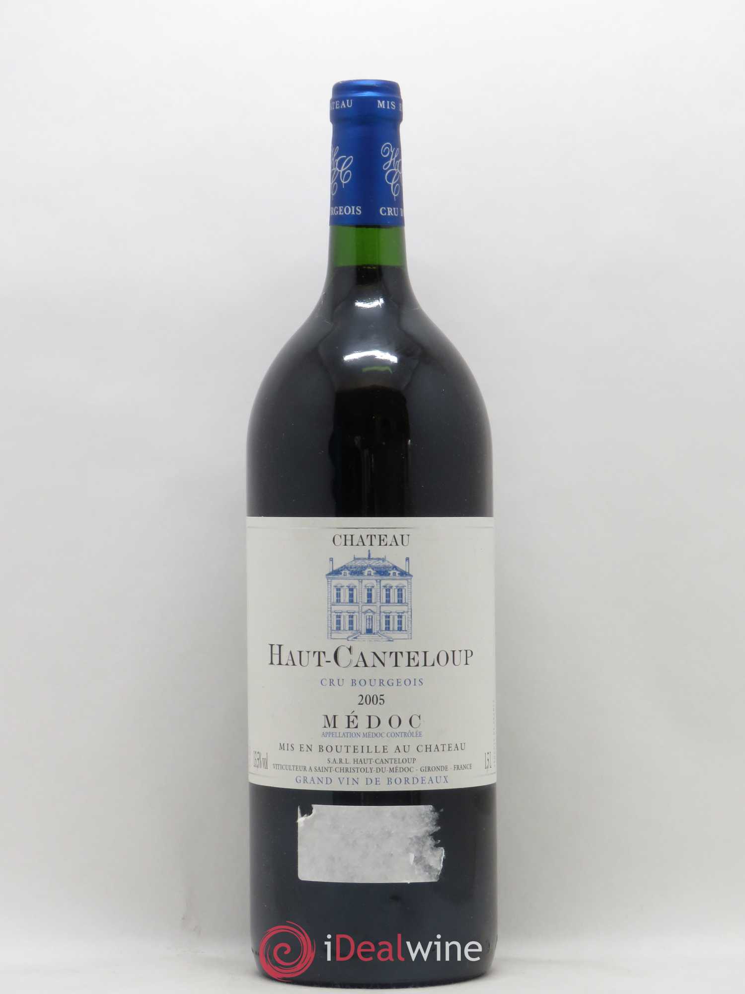 Château Haut Canteloup Cru Bourgeois 2005 - Lot de 1 magnum - 0