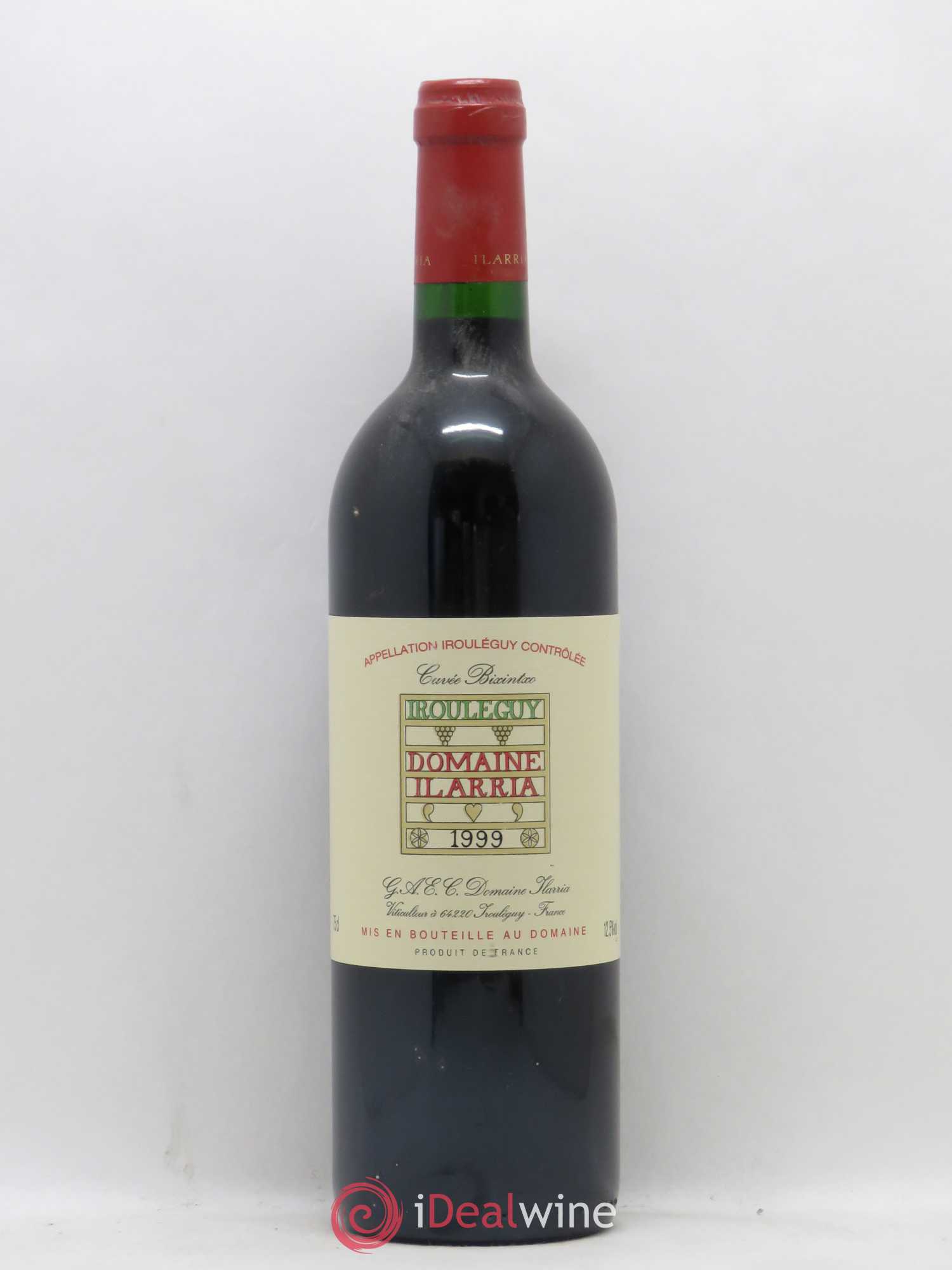 Irouléguy Cuvée Bixintxo Domaine Ilarria 1999 - Posten von 1 Flasche - 0