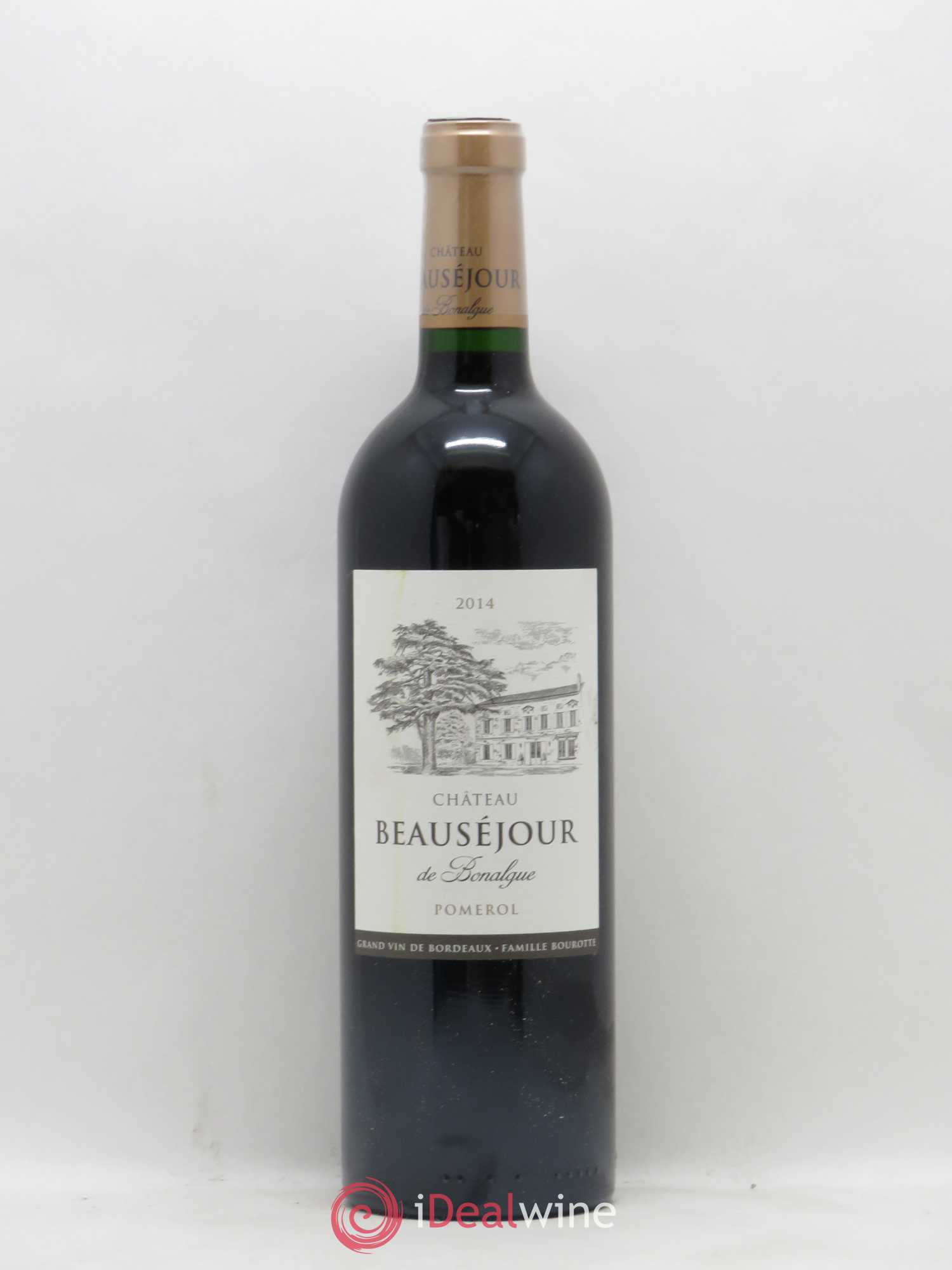 Pomerol Château Beausejour de Bonalgue 2014 - Posten von 1 Flasche - 0