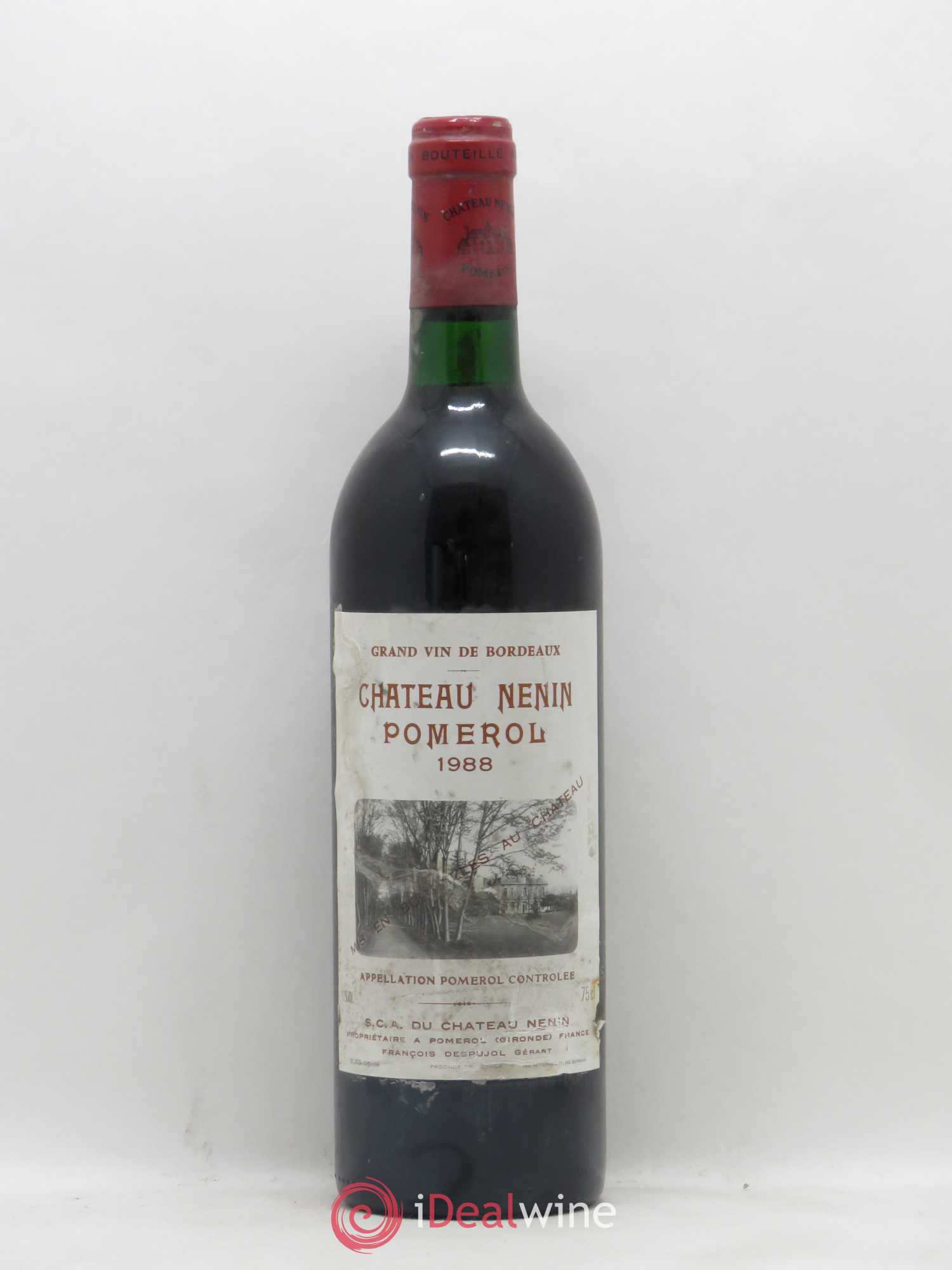 Château Nenin 1988 - Lot de 1 bouteille - 0