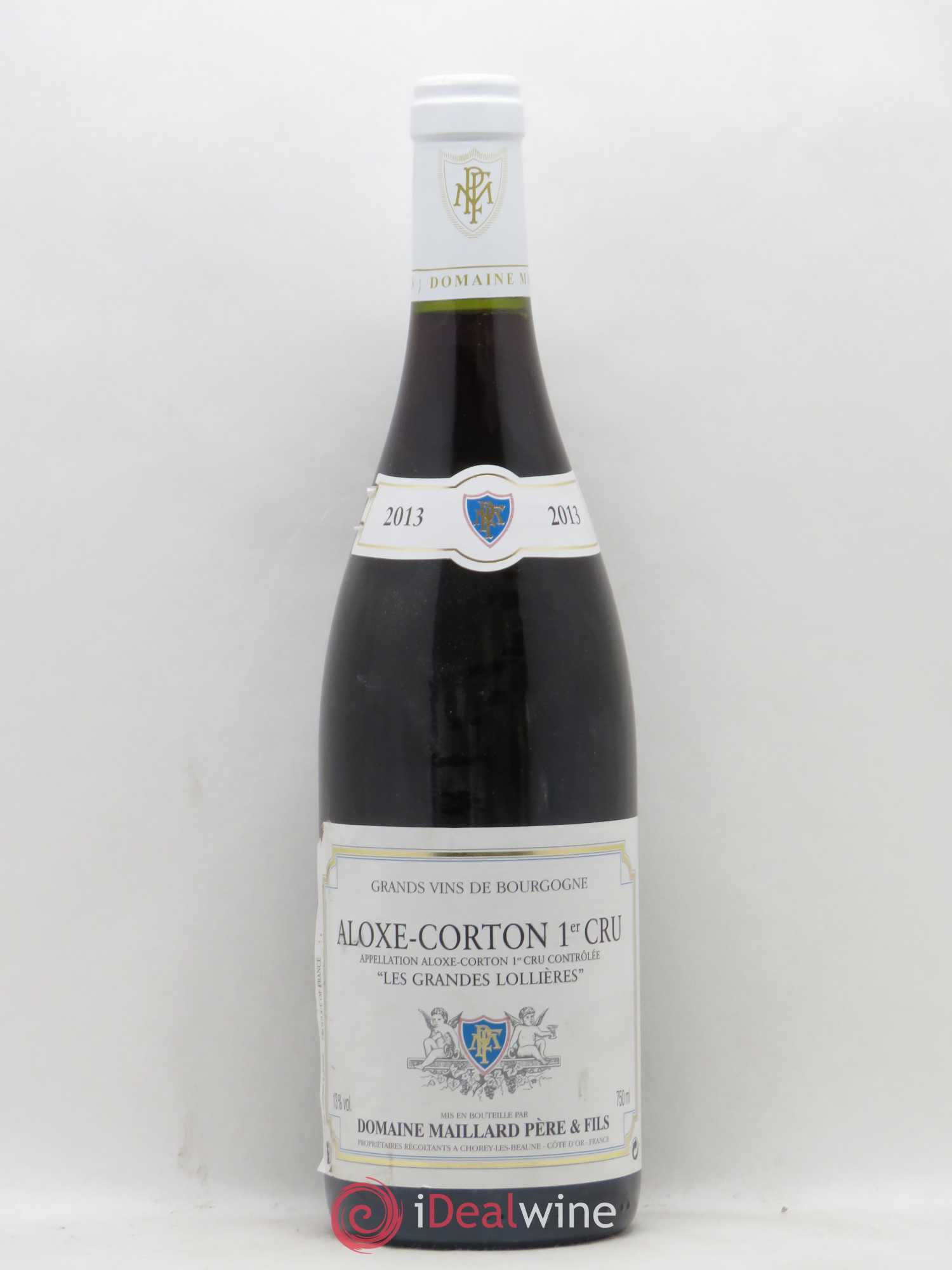 Aloxe-Corton 1er Cru Les Grandes Lollières Maillard et Fils (Domaine) 2013 - Lot de 1 bouteille - 0