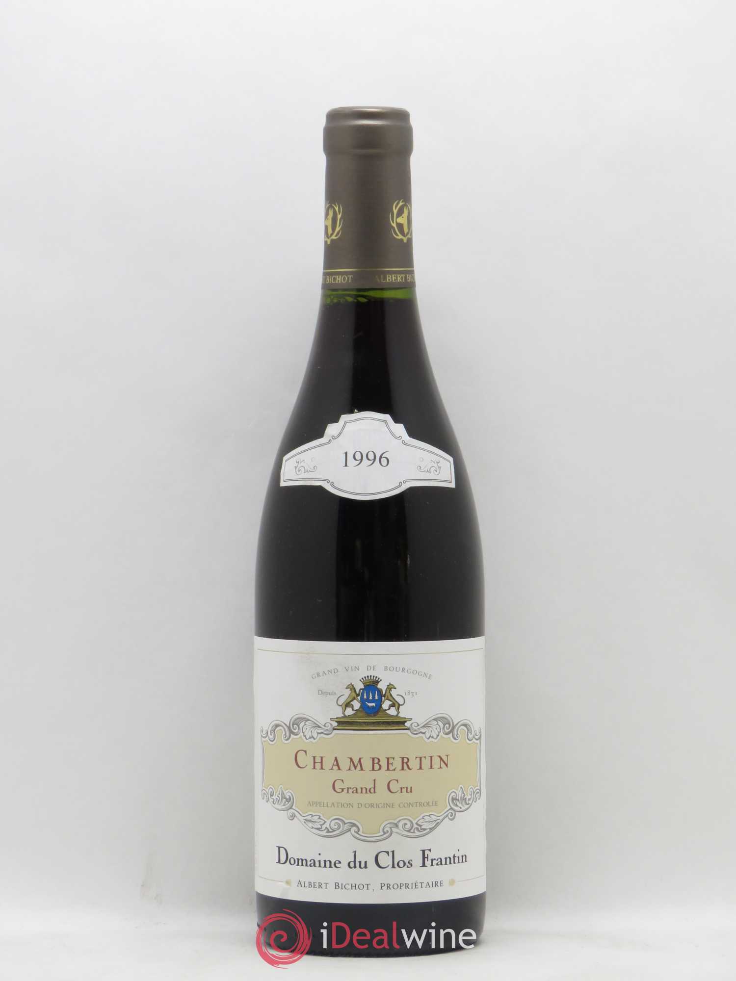 Chambertin Grand Cru Clos Frantin - Albert Bichot 1996 - Lot de 1 bouteille - 0