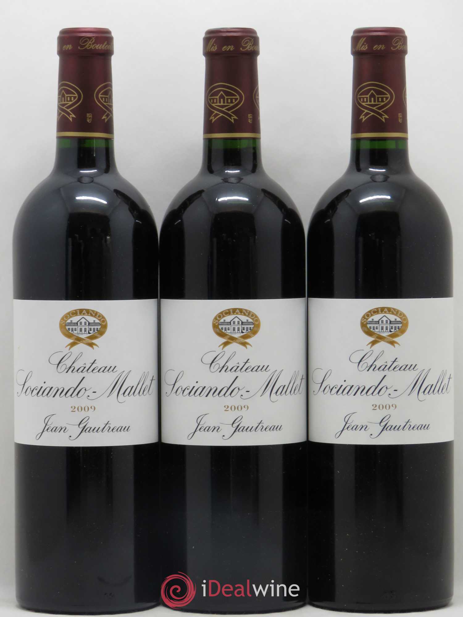 Château Sociando Mallet 2009 - Lot de 6 bouteilles - 2