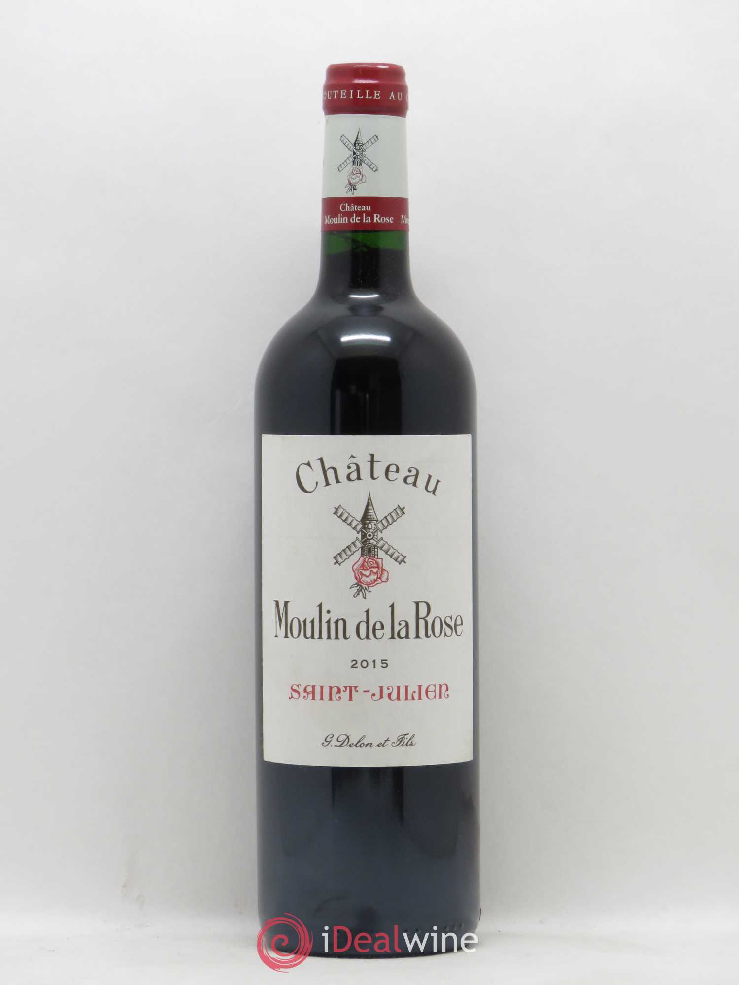 Château Moulin de la Rose Cru Bourgeois 2015 - Lot de 1 bouteille - 0