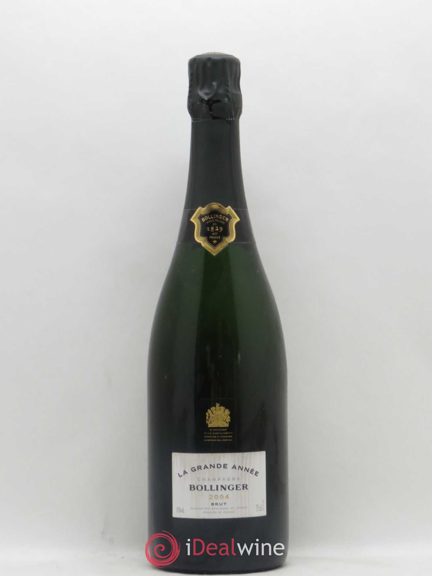 La Grande Année Brut Bollinger 2004 - Lot de 1 bouteille - 0