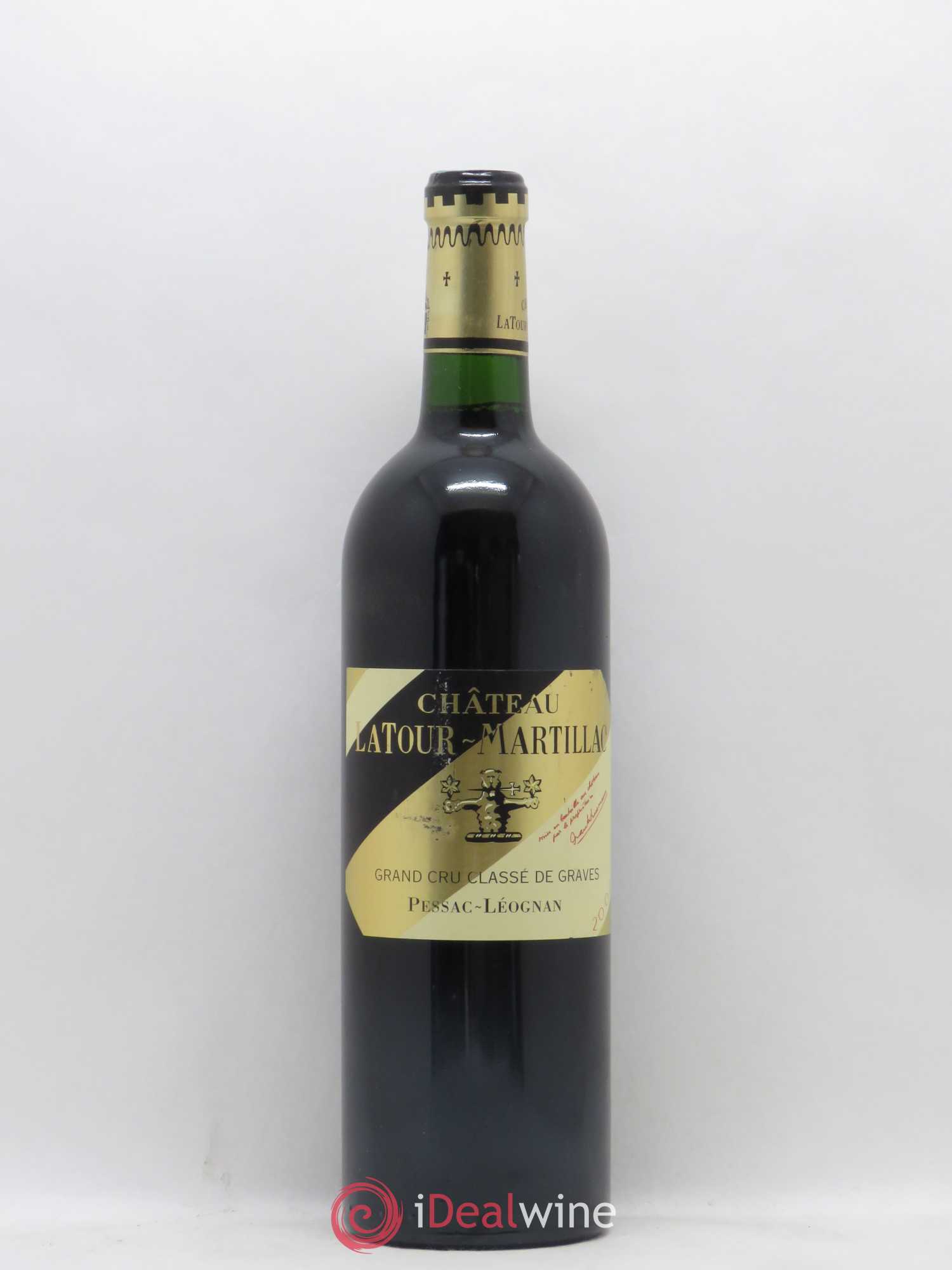 Château Latour-Martillac Cru Classé de Graves 2005 - Lot de 1 bouteille - 0