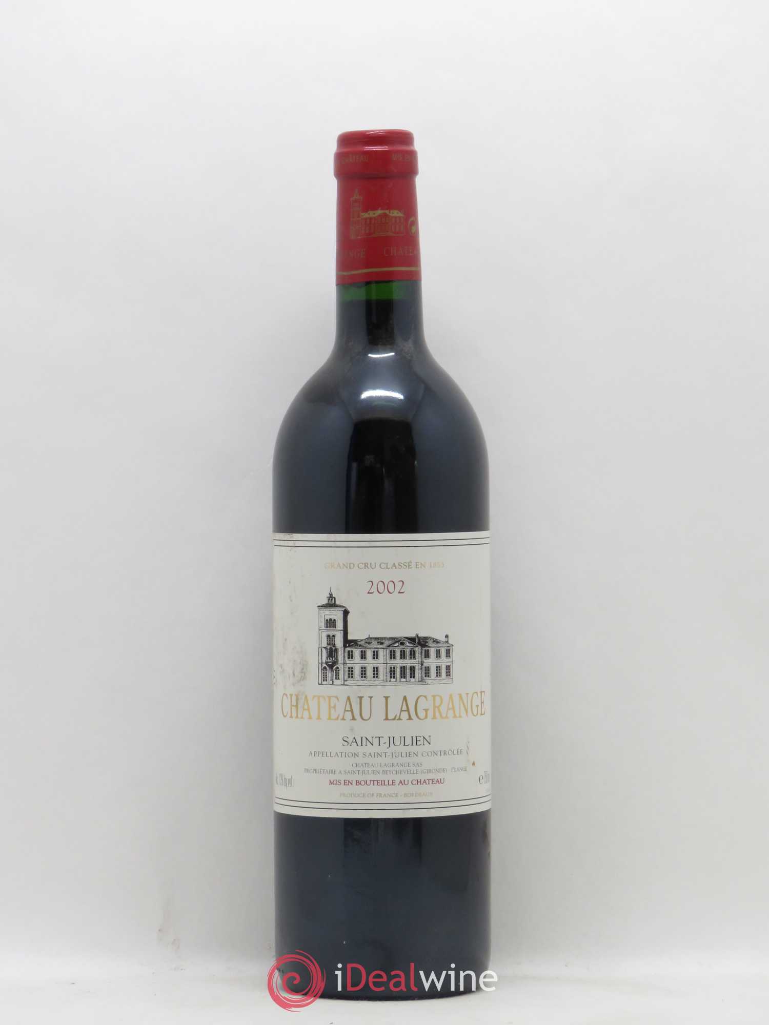Château Lagrange 3ème Grand Cru Classé 2002 - Lot de 1 bouteille - 0