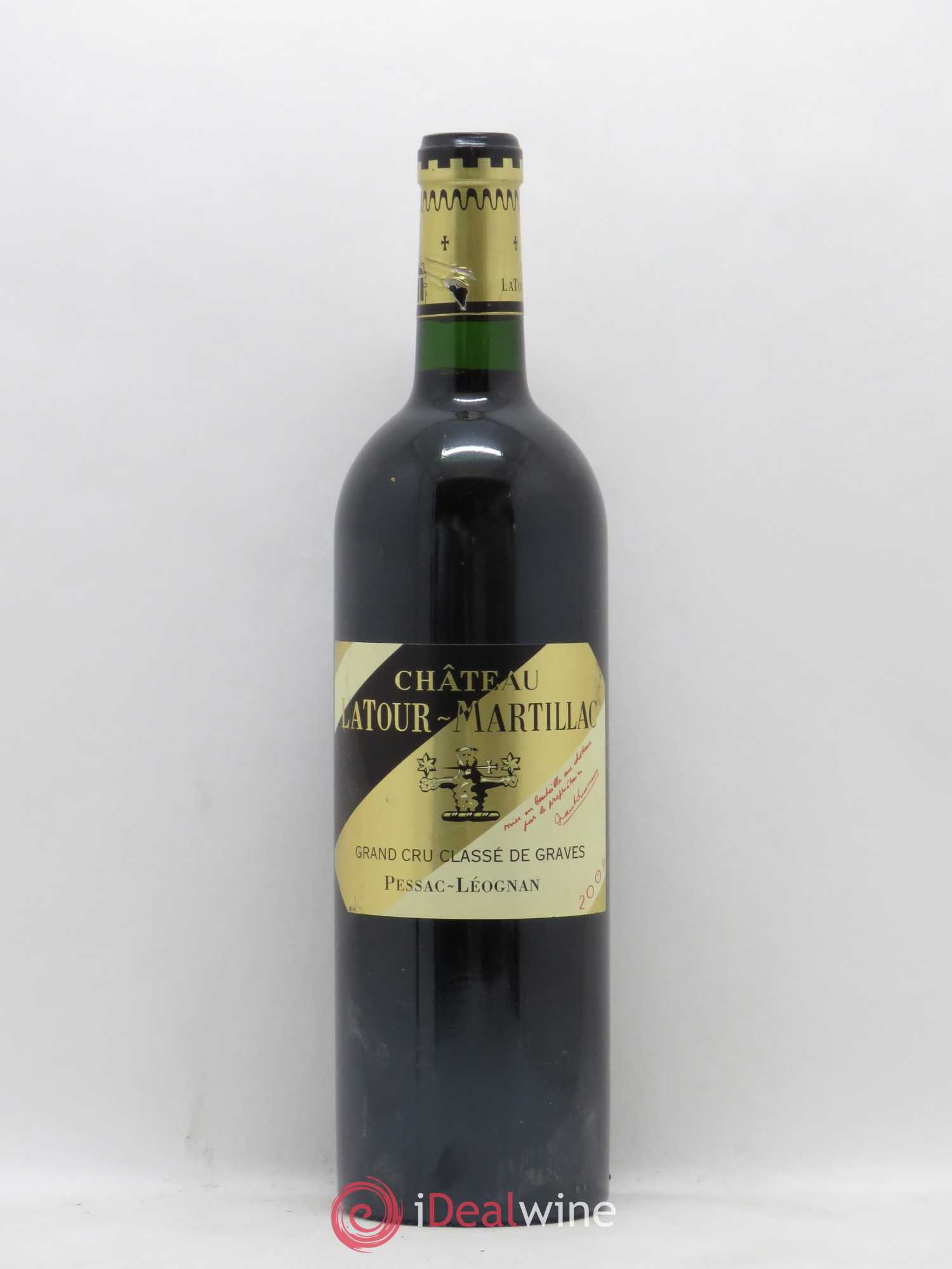 Château Latour-Martillac Cru Classé de Graves 2009 - Lot de 1 bouteille - 0