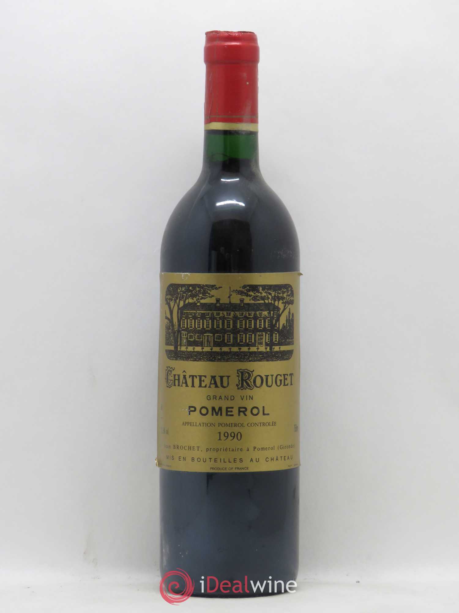 Château Rouget 1990 - Posten von 1 Flasche - 0