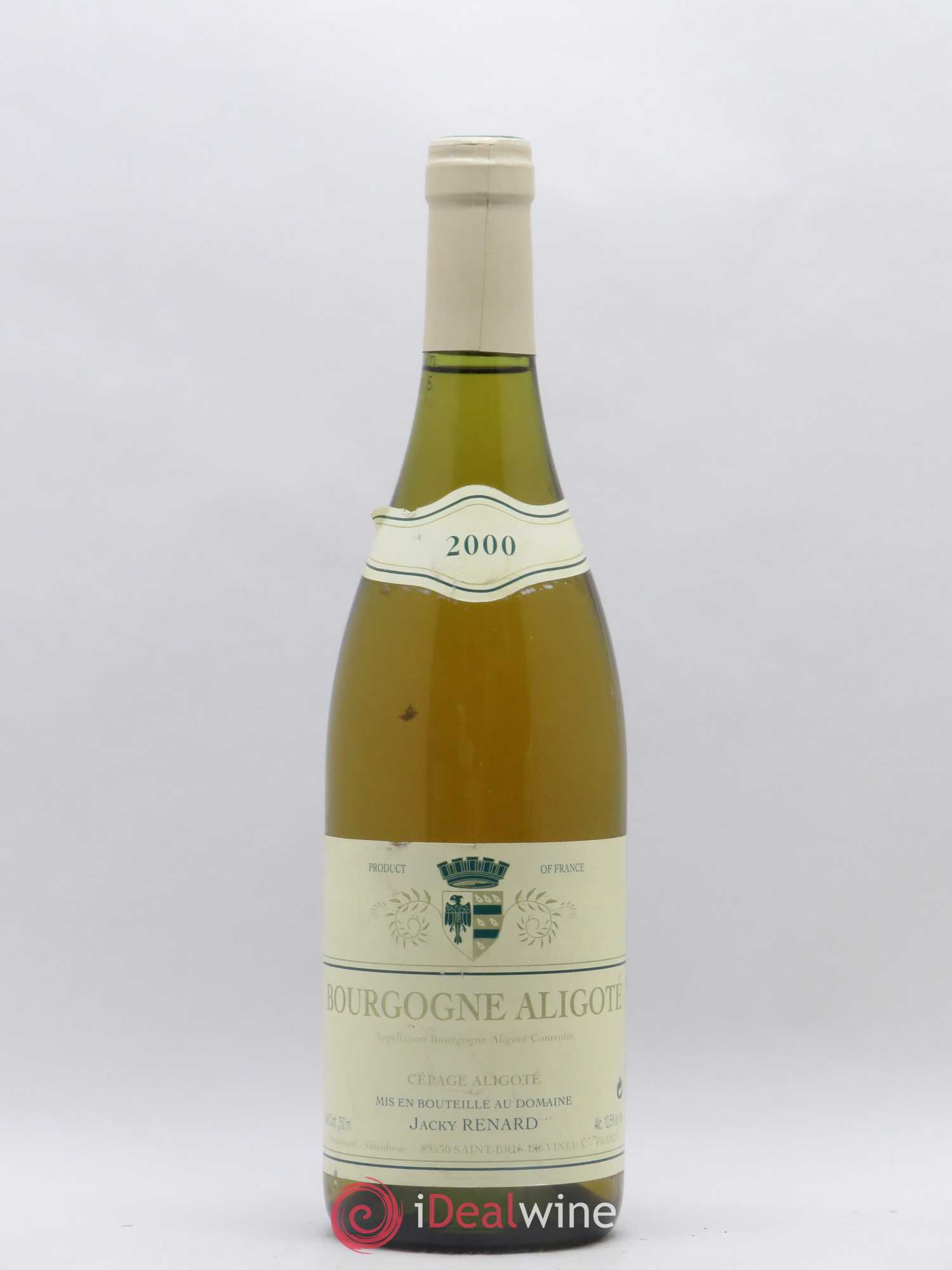 Bourgogne Aligoté Renard (sans prix de réserve) 2000 - Posten von 1 Flasche - 0