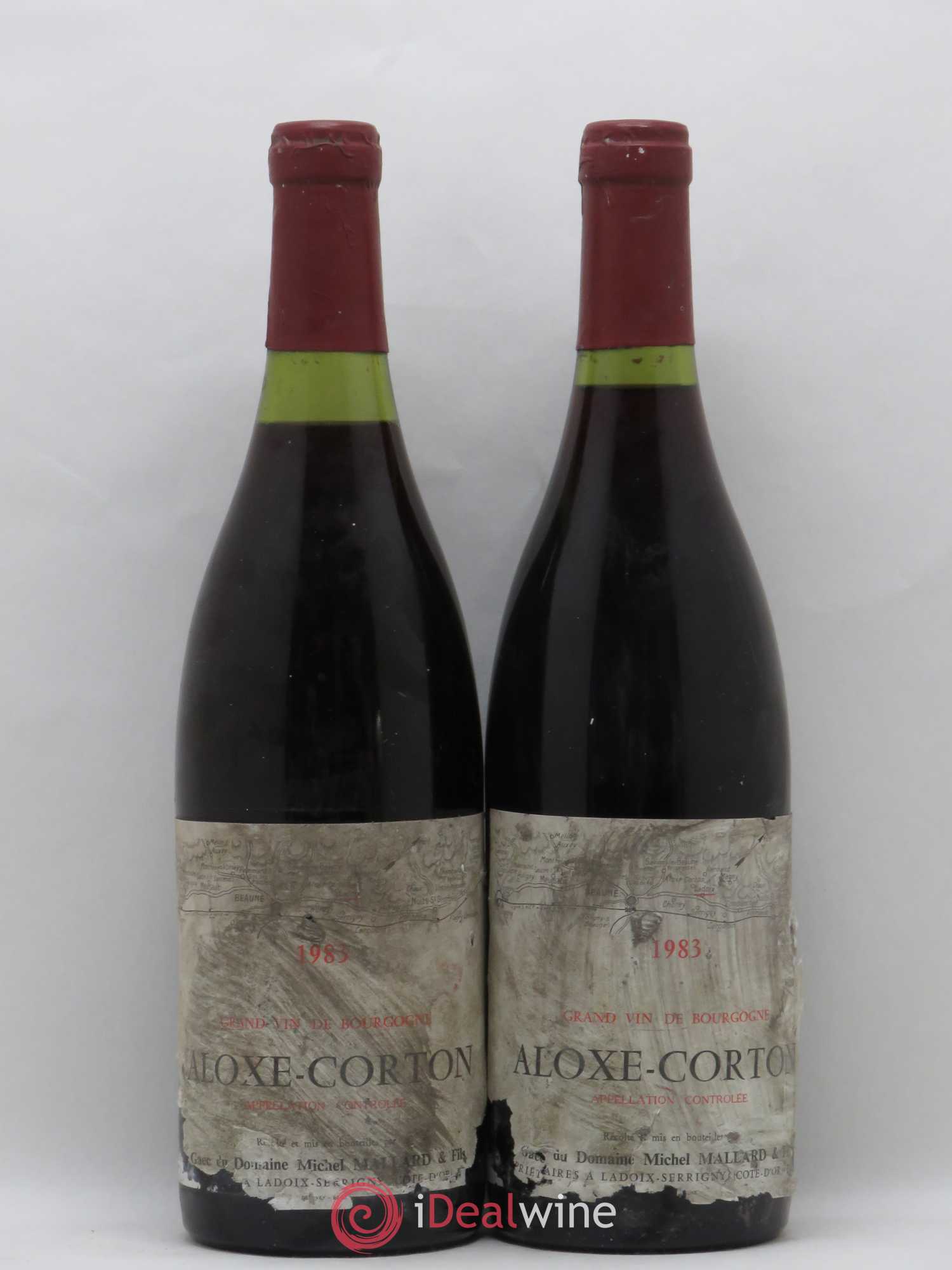 Aloxe-Corton Michel Mallard (sans prix de réserve) 1983 - Posten von 2 Flaschen - 0