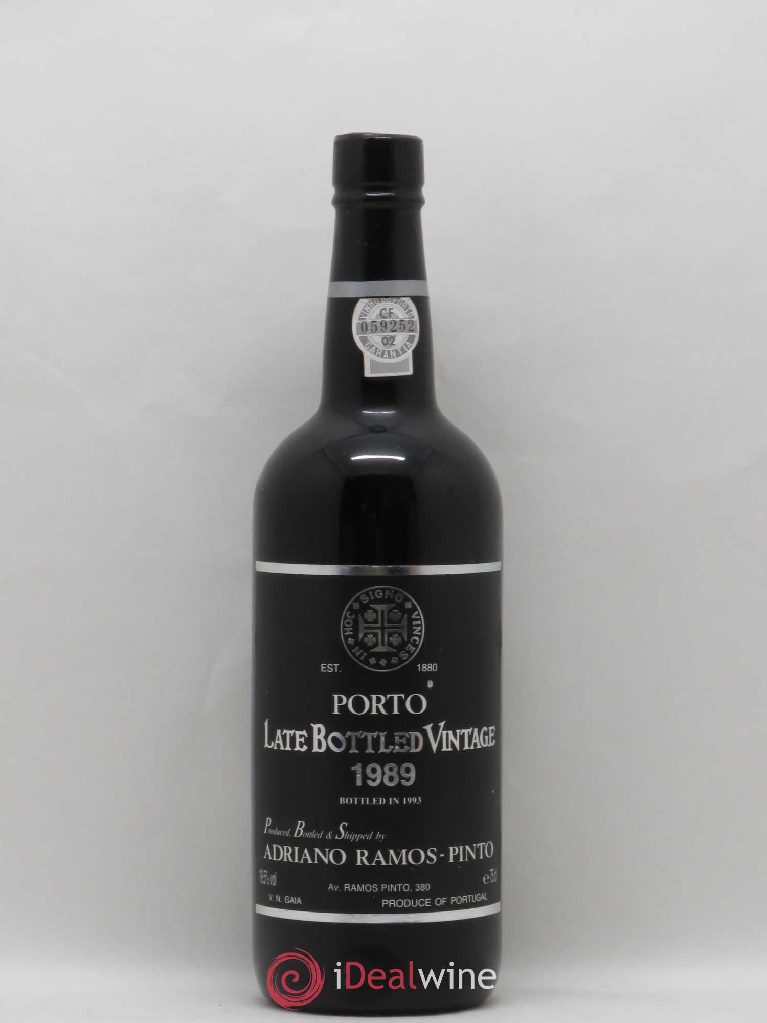 Porto LBV Adriano Ramos Pinto (sans prix de réserve) 1989 - Posten von 1 Flasche - 0