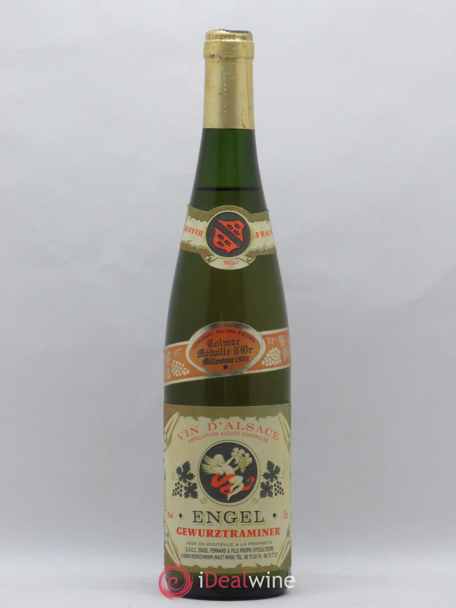 Gewurztraminer Engel Fernand (sans prix de réserve) 1989 - Posten von 1 Flasche - 0