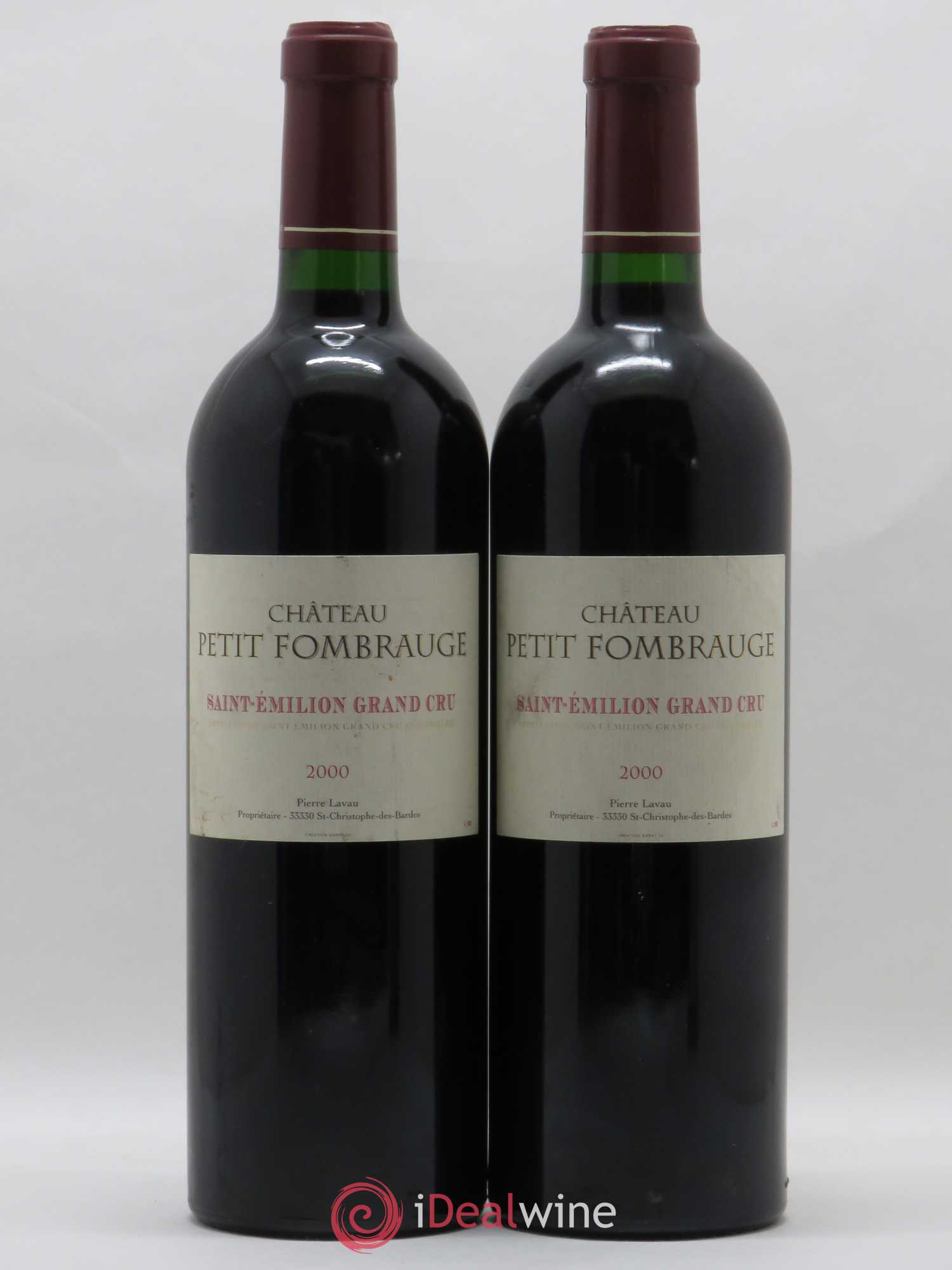 Saint-Émilion Grand Cru Petit Fombrauge (sans prix de réserve) 2000 - Posten von 2 Flaschen - 0