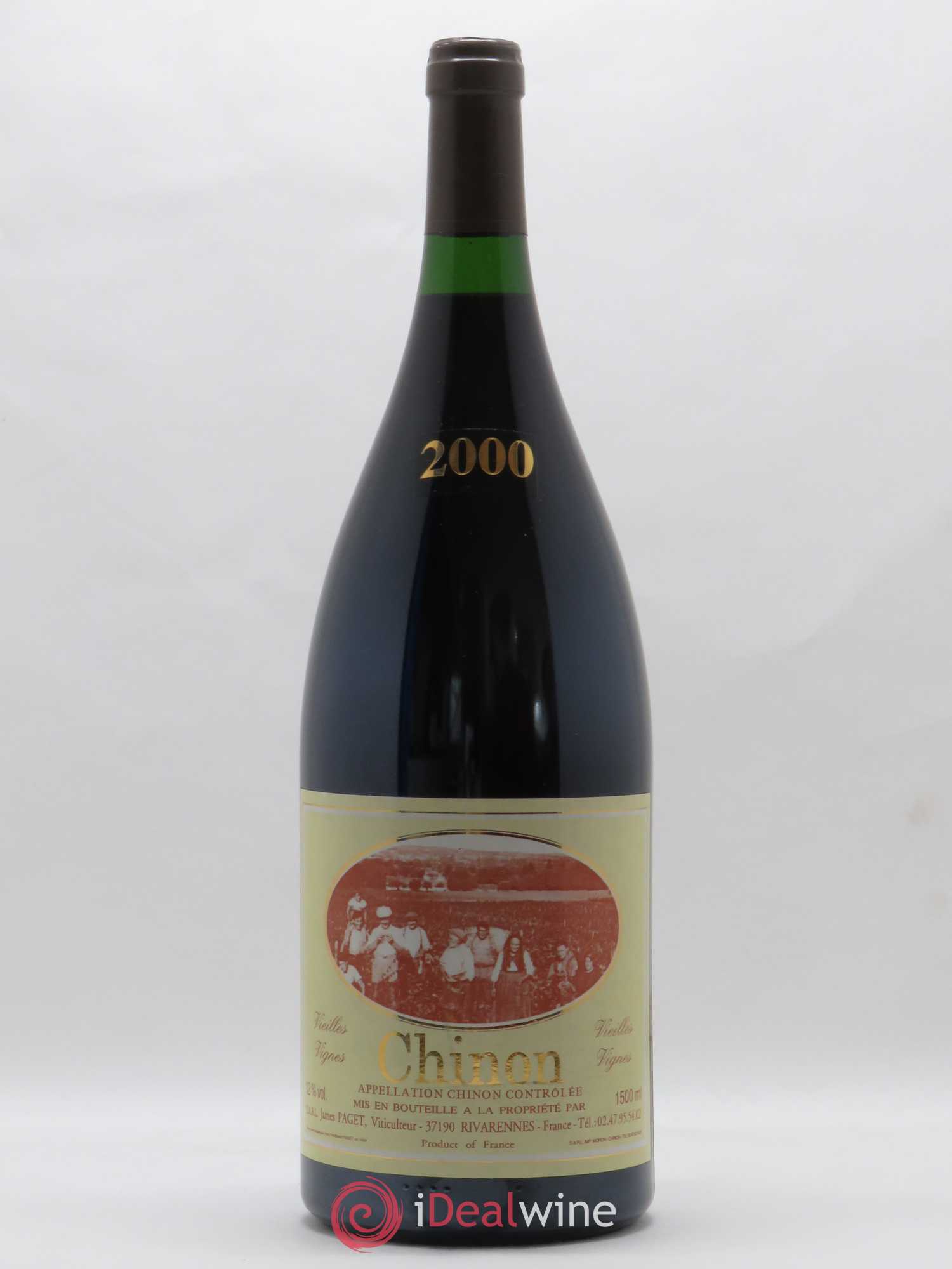 Chinon Vieilles Vignes James Paget 2000 - Posten von 1 Magnum - 0