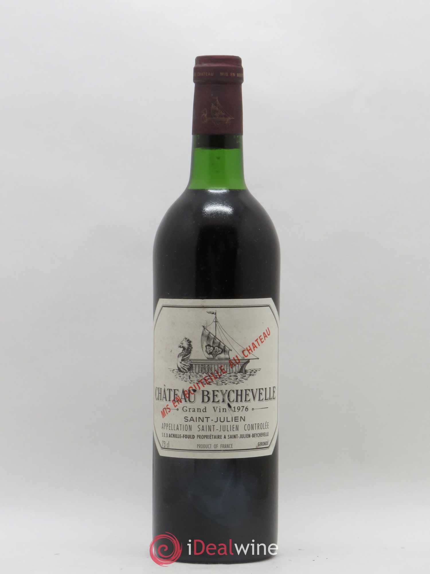 Château Beychevelle 4ème Grand Cru Classé 1976 - Lot de 1 bouteille - 0