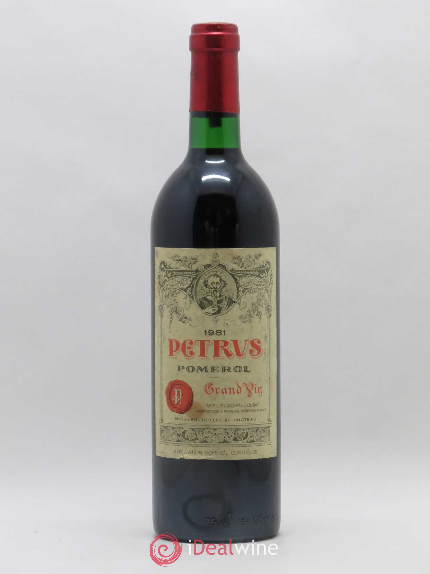 Petrus 1981 - Lot de 1 bouteille - 0