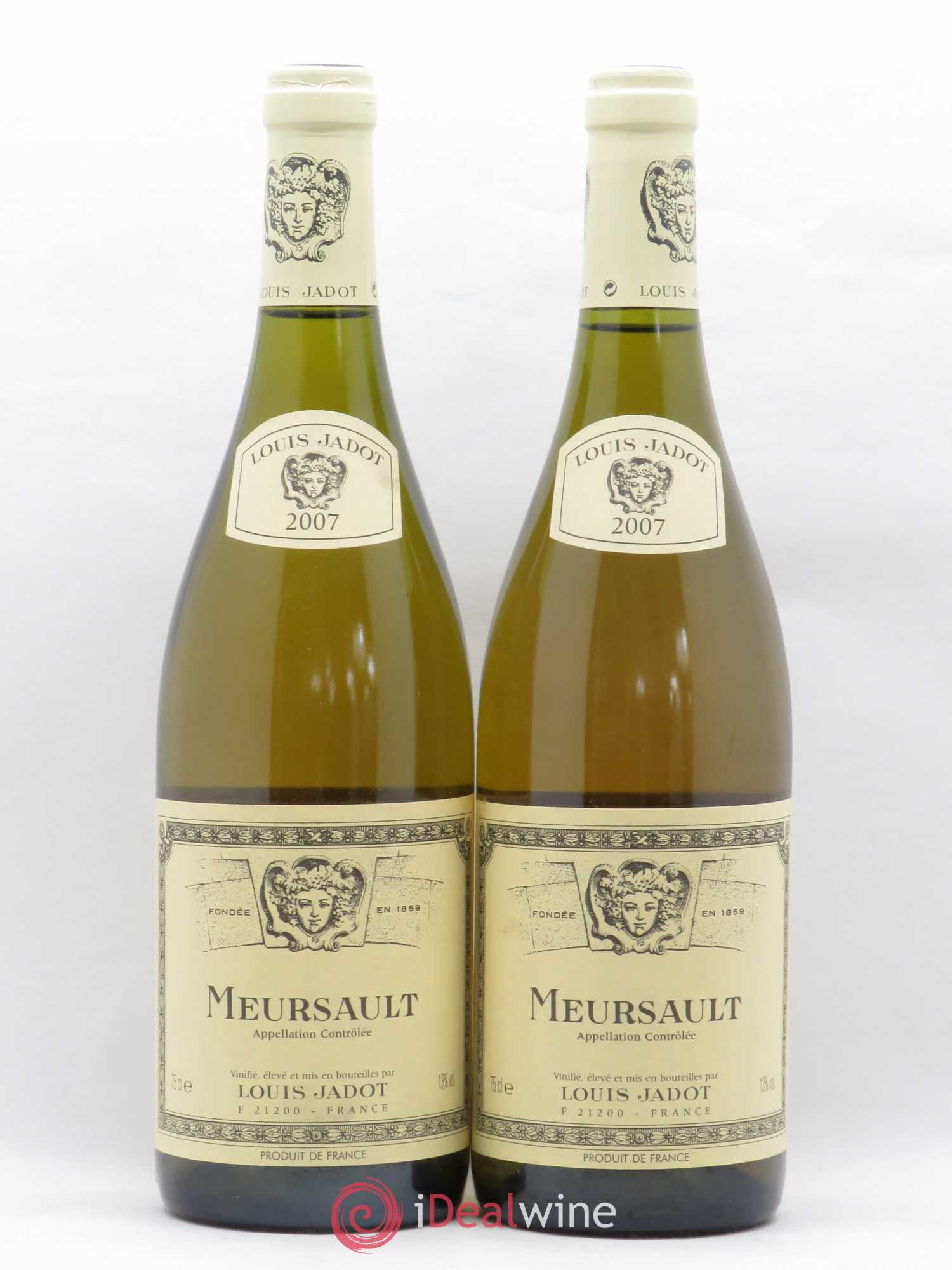 Meursault Louis Jadot 2007 - Lot de 2 bouteilles - 0