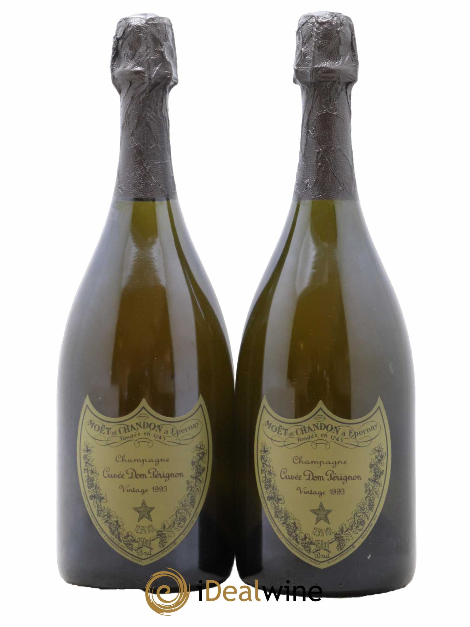 Brut Dom Pérignon 1993 - Lot de 2 bouteilles - 1