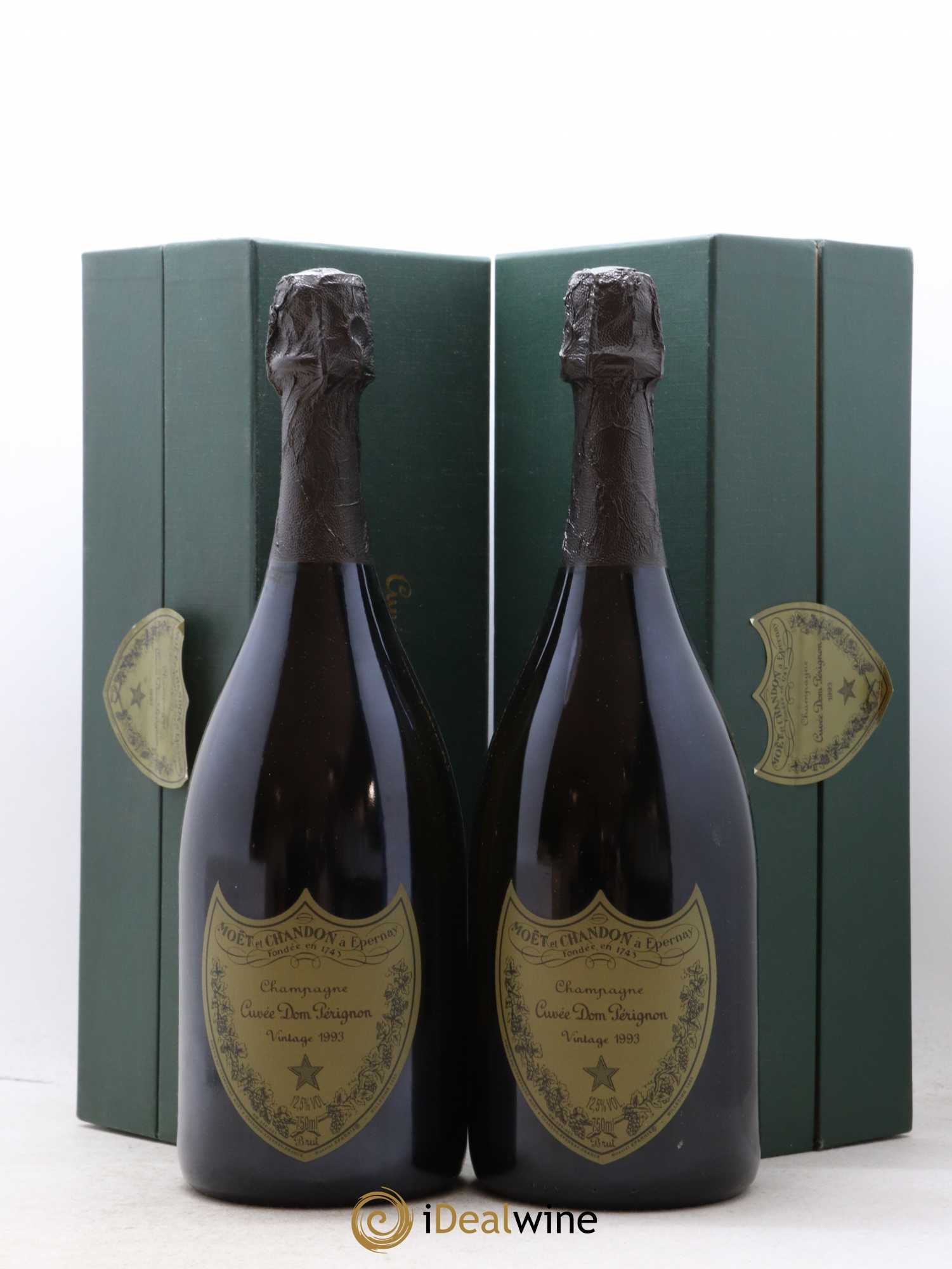 Brut Dom Pérignon 1993 - Lot de 2 bouteilles - 0