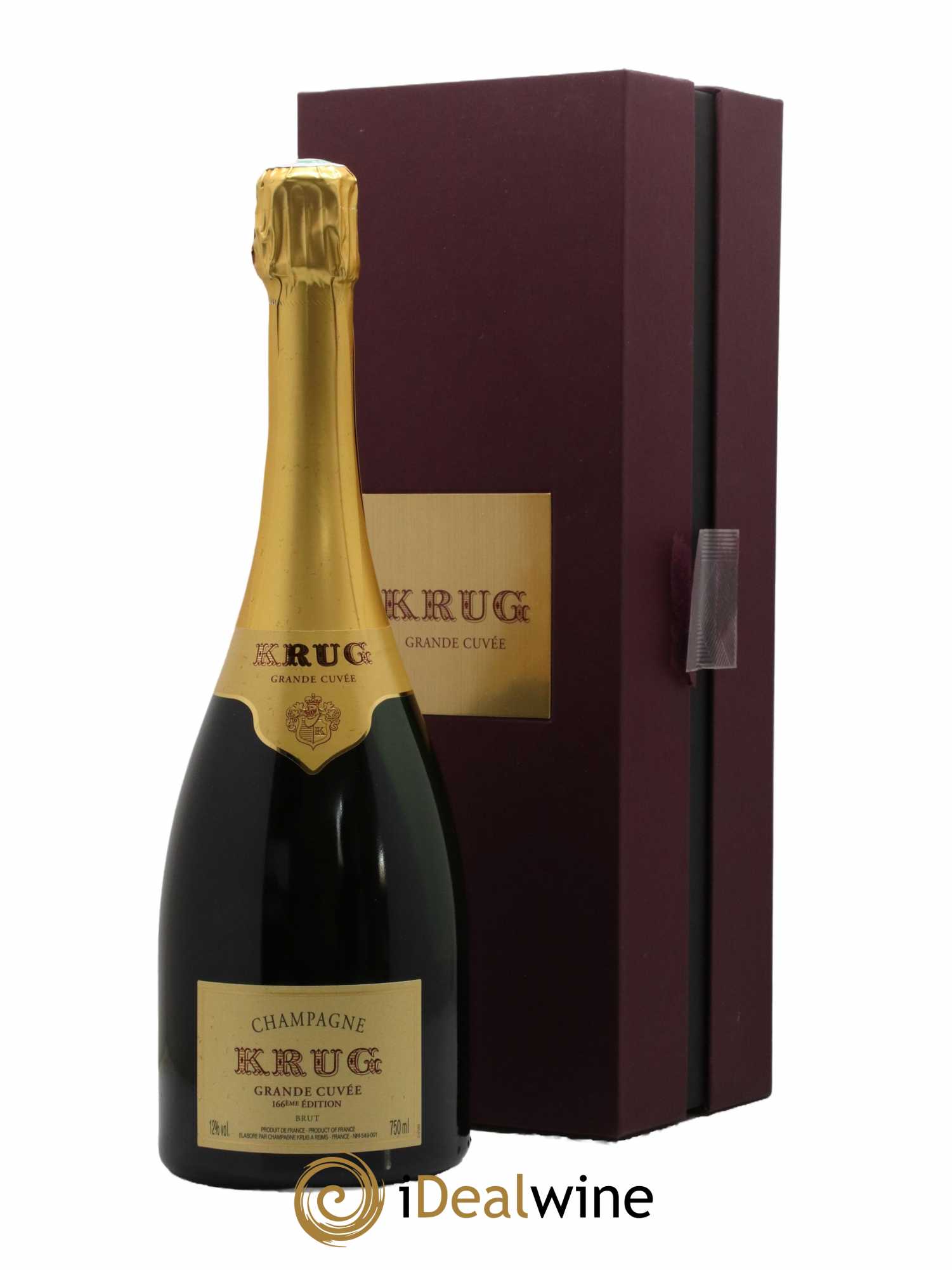 Grande Cuvée - 166ème édition Krug - Lot de 1 bouteille - 0