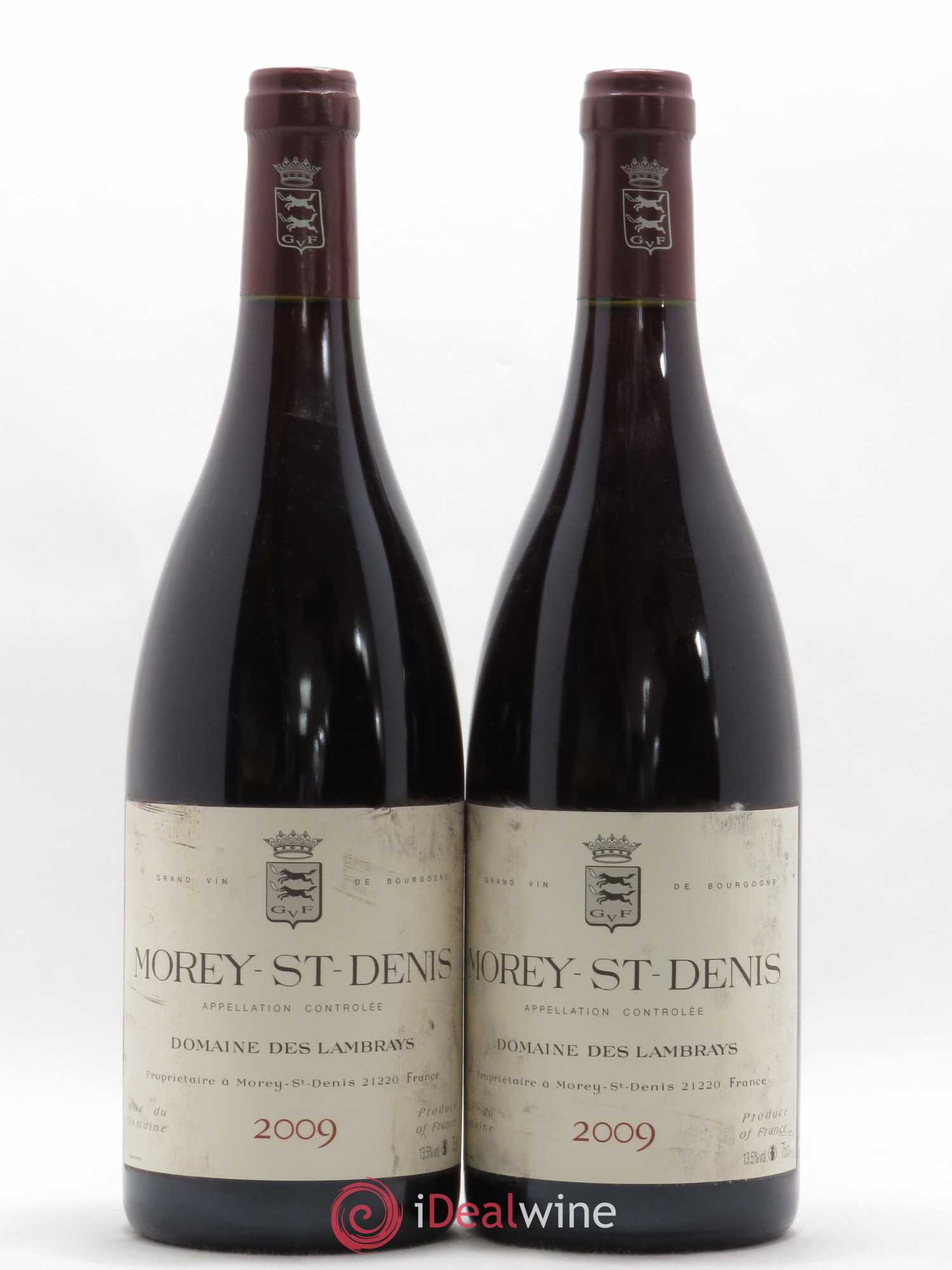 Morey-Saint-Denis Domaine des Lambrays 2009 - Lot de 2 bouteilles - 0