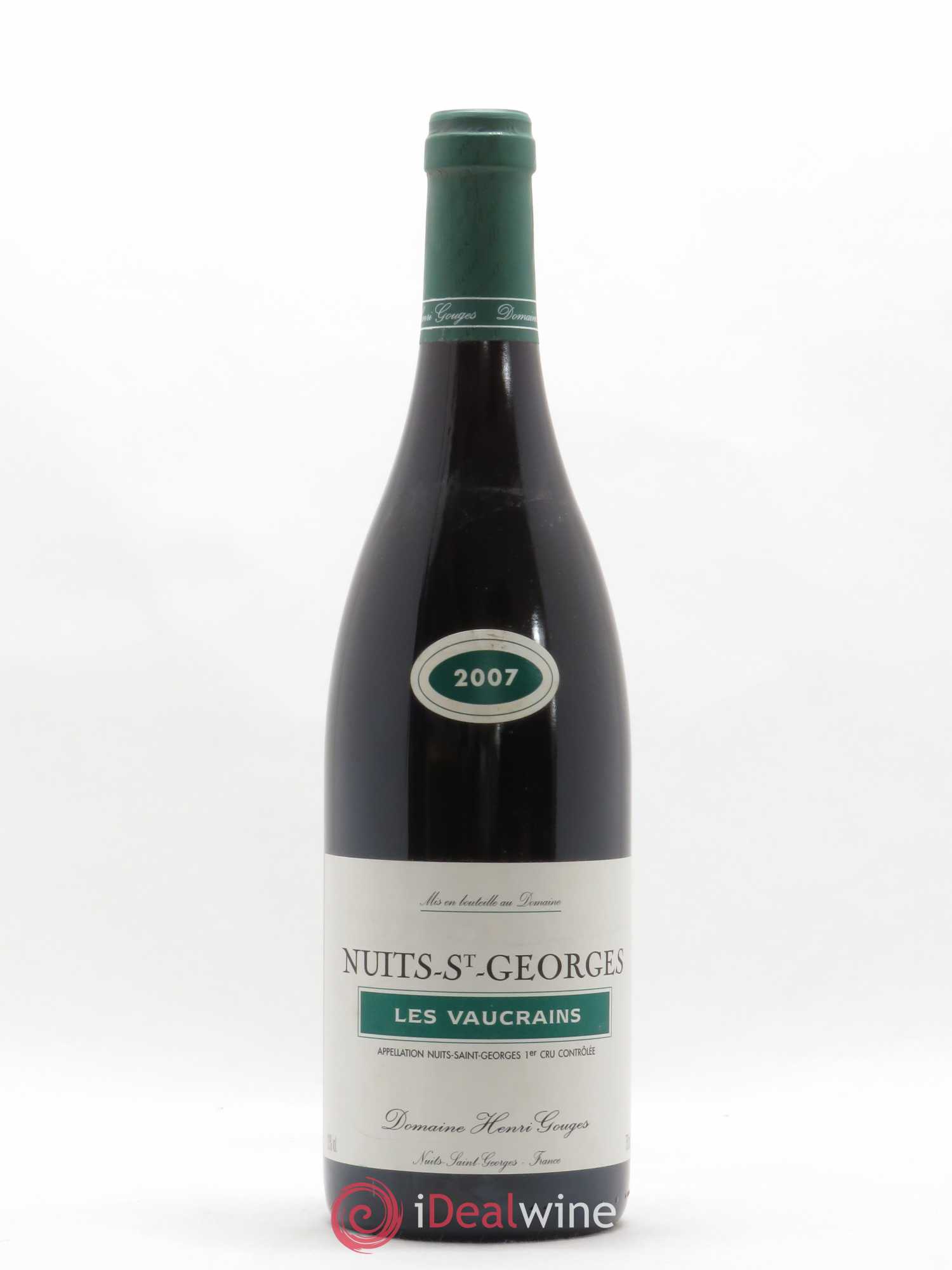 Nuits-Saint-Georges 1er Cru Les Vaucrains Henri Gouges 2007 - Lot de 1 bouteille - 0