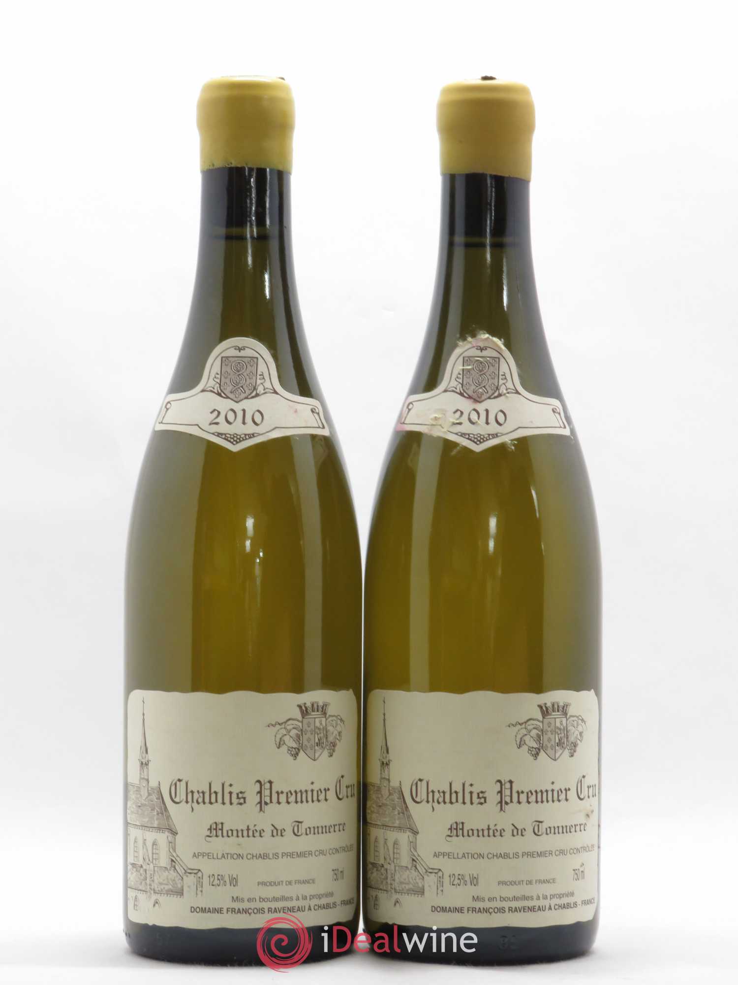 Chablis 1er Cru Montée de Tonnerre Raveneau (Domaine) 2010 - Lot de 2 bouteilles - 0