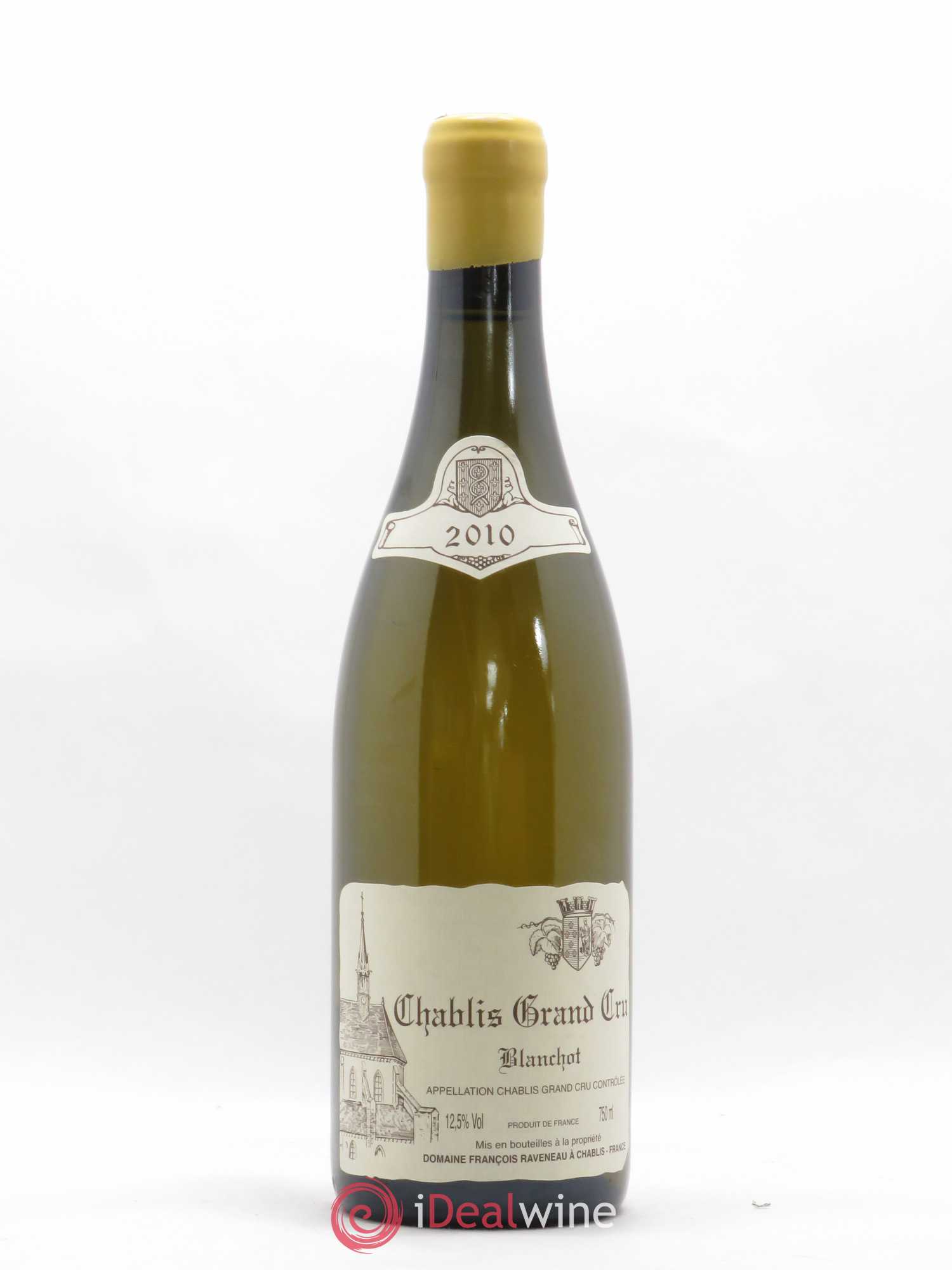 Chablis Grand Cru Blanchot Raveneau (Domaine) 2010 - Lot de 1 bouteille - 0