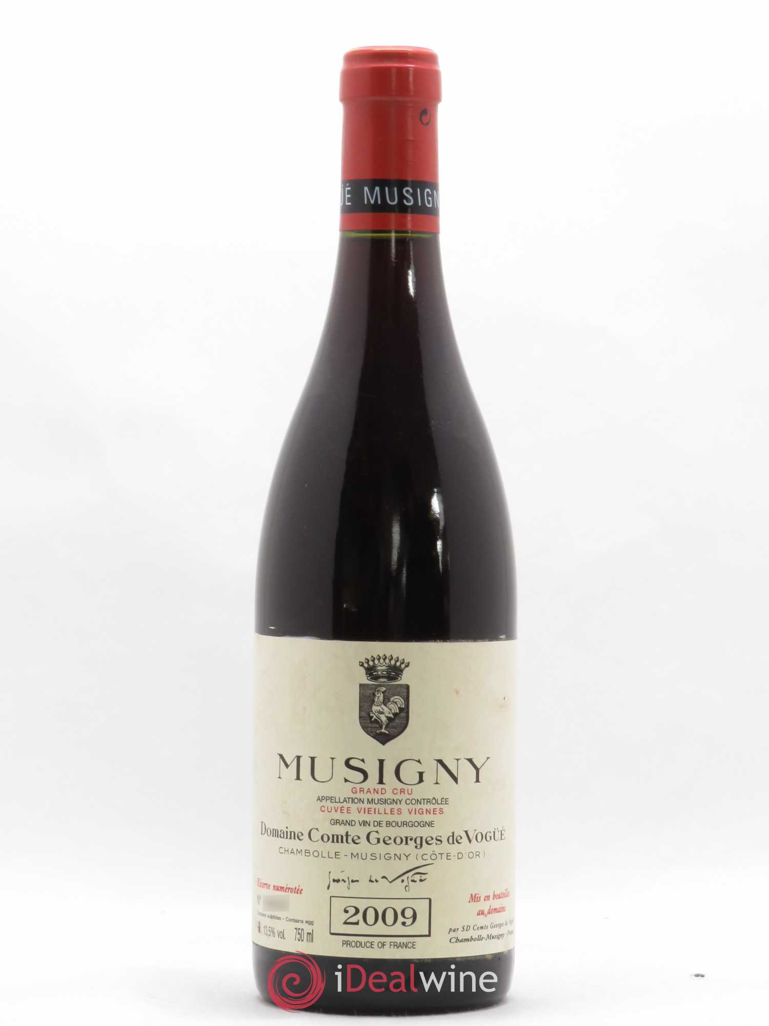 Musigny Grand Cru Cuvée Vieilles Vignes Comte Georges de Vogüé 2009 - Lot de 1 bouteille - 0