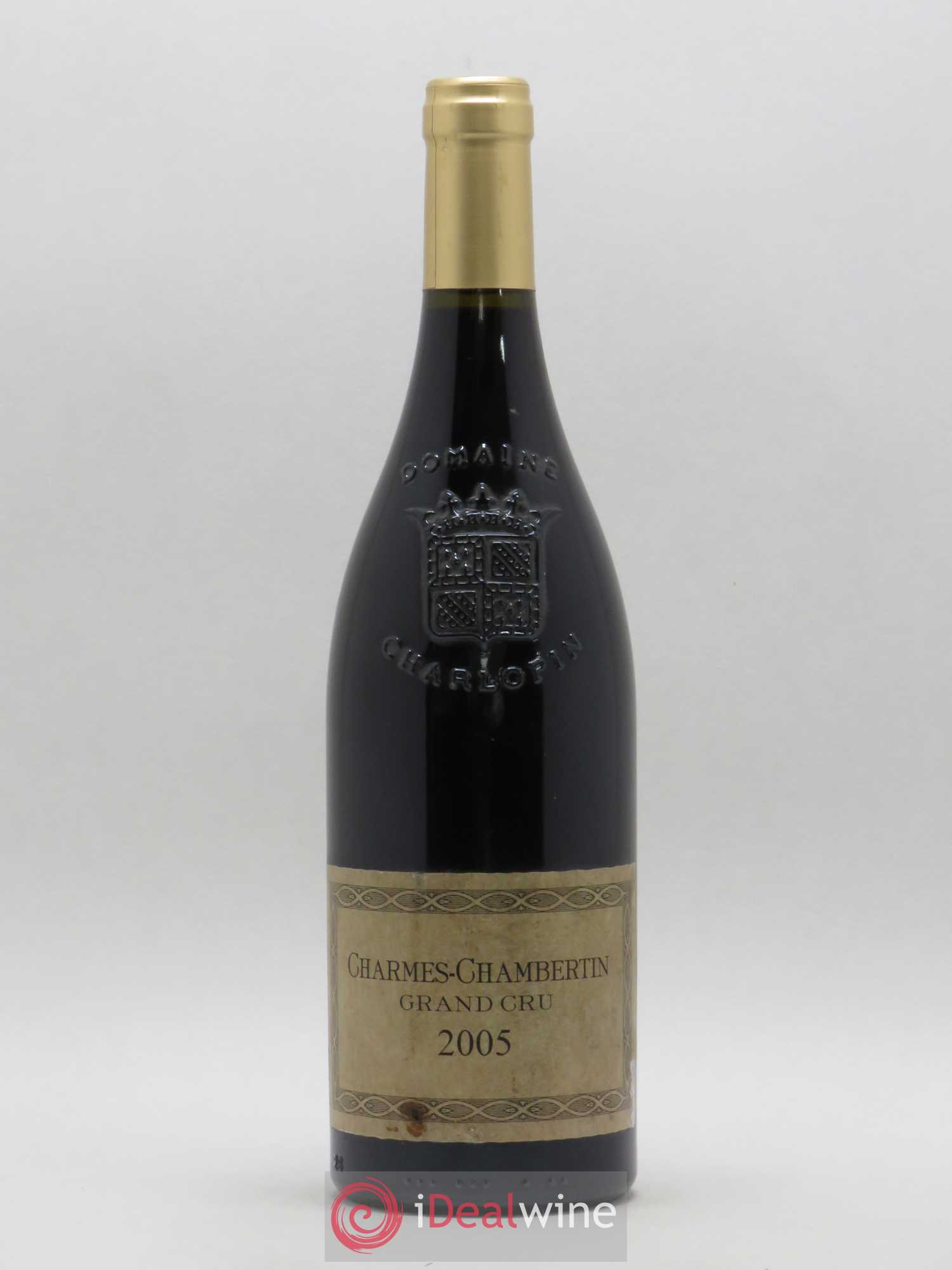 Charmes-Chambertin Grand Cru Charlopin-Parizot 2005 - Lot de 1 bouteille - 0