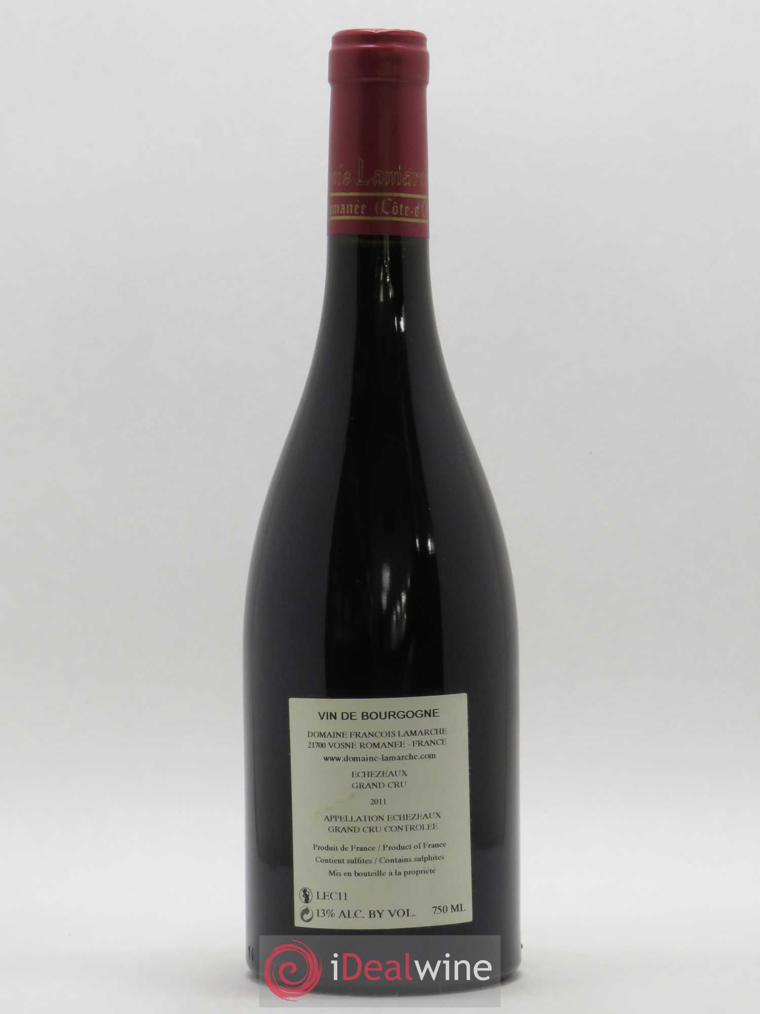 Echezeaux Grand Cru Lamarche (Domaine) 2011 - Lot de 1 bouteille - 1