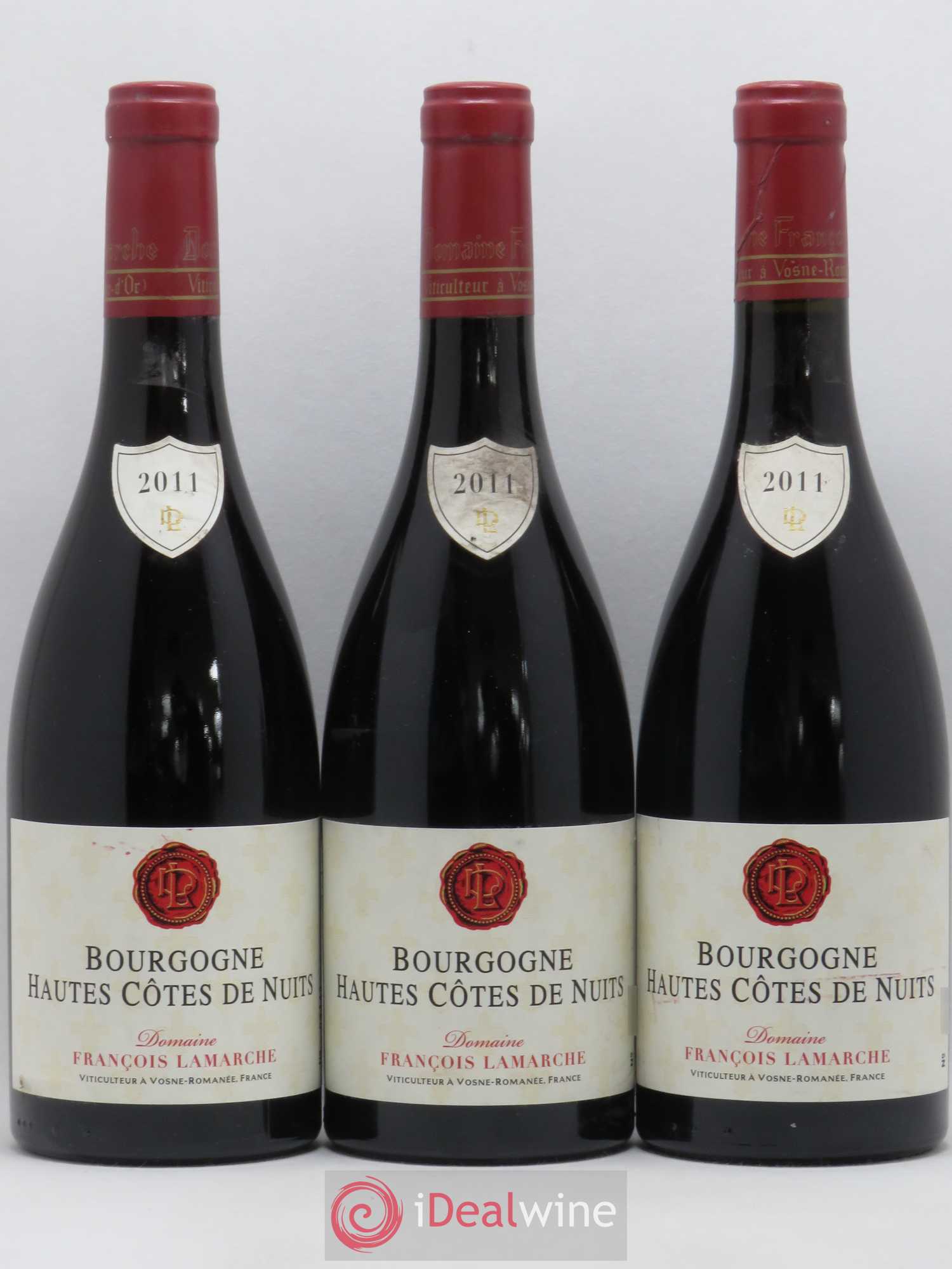 Hautes-Côtes de Nuits Lamarche (Domaine) 2011 - Lot de 3 bouteilles - 0