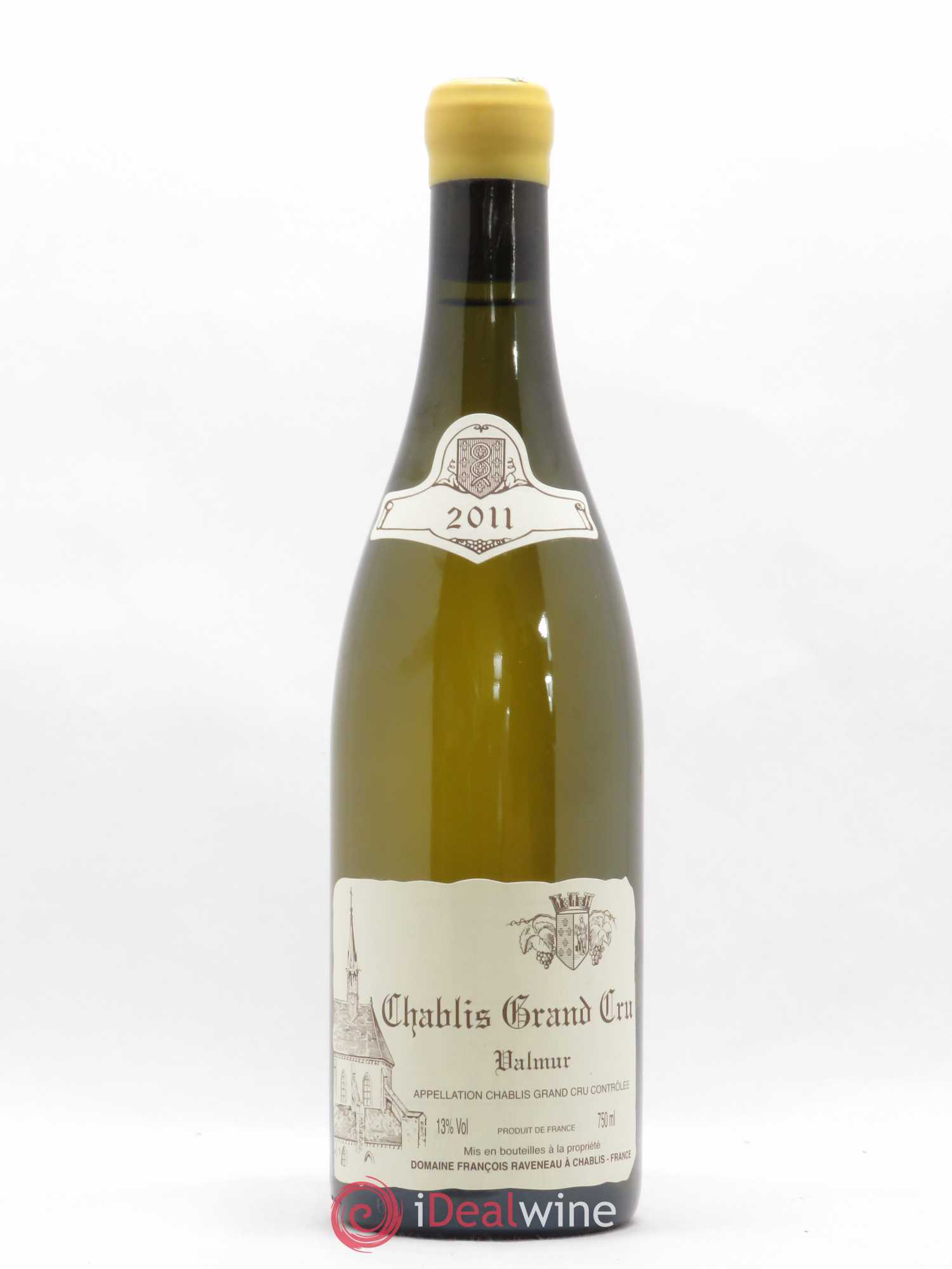 Chablis Grand Cru Valmur Raveneau (Domaine) 2011 - Lot de 1 bouteille - 0