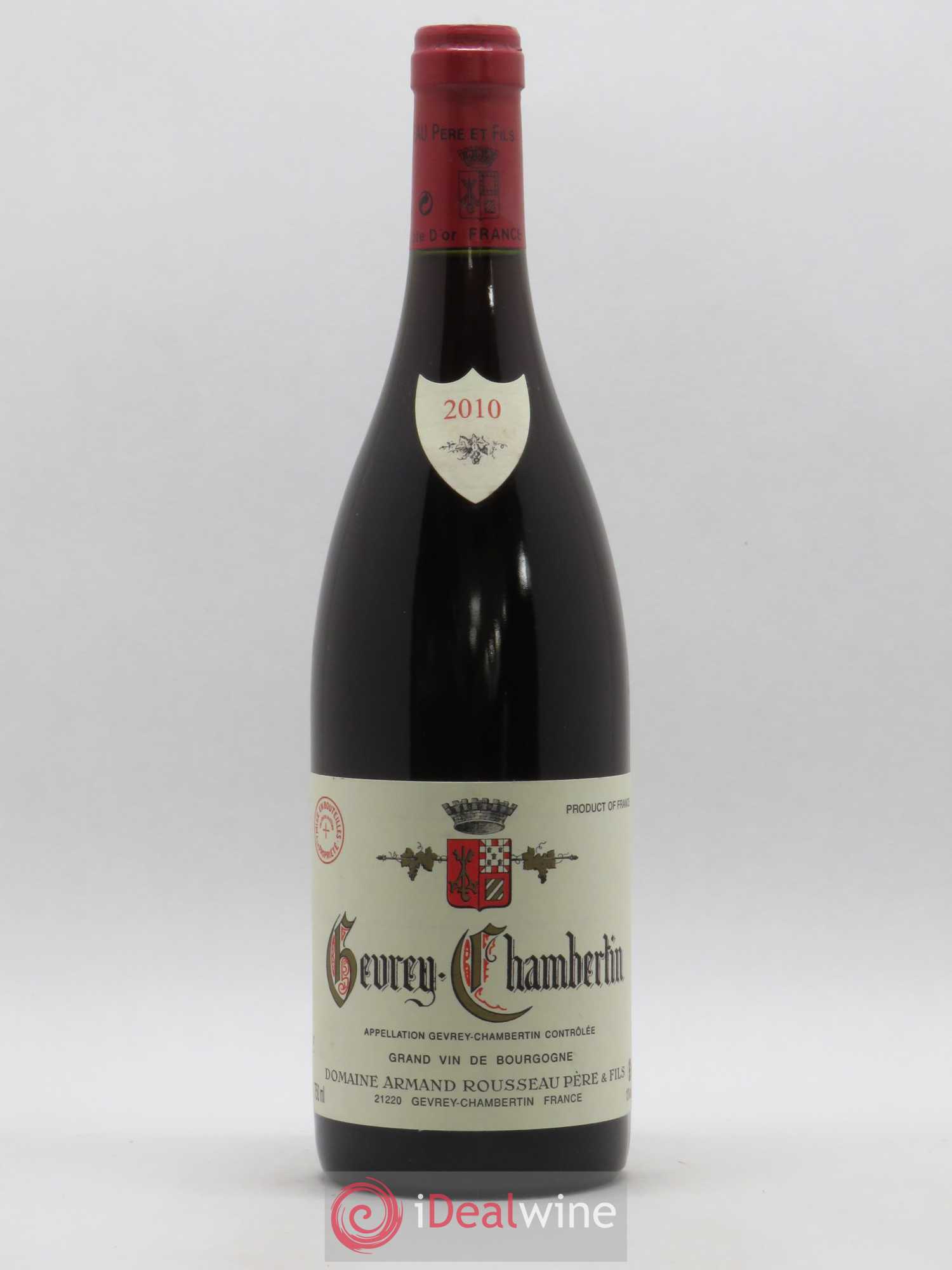 Gevrey-Chambertin Armand Rousseau (Domaine) 2010 - Lot de 1 bouteille - 0