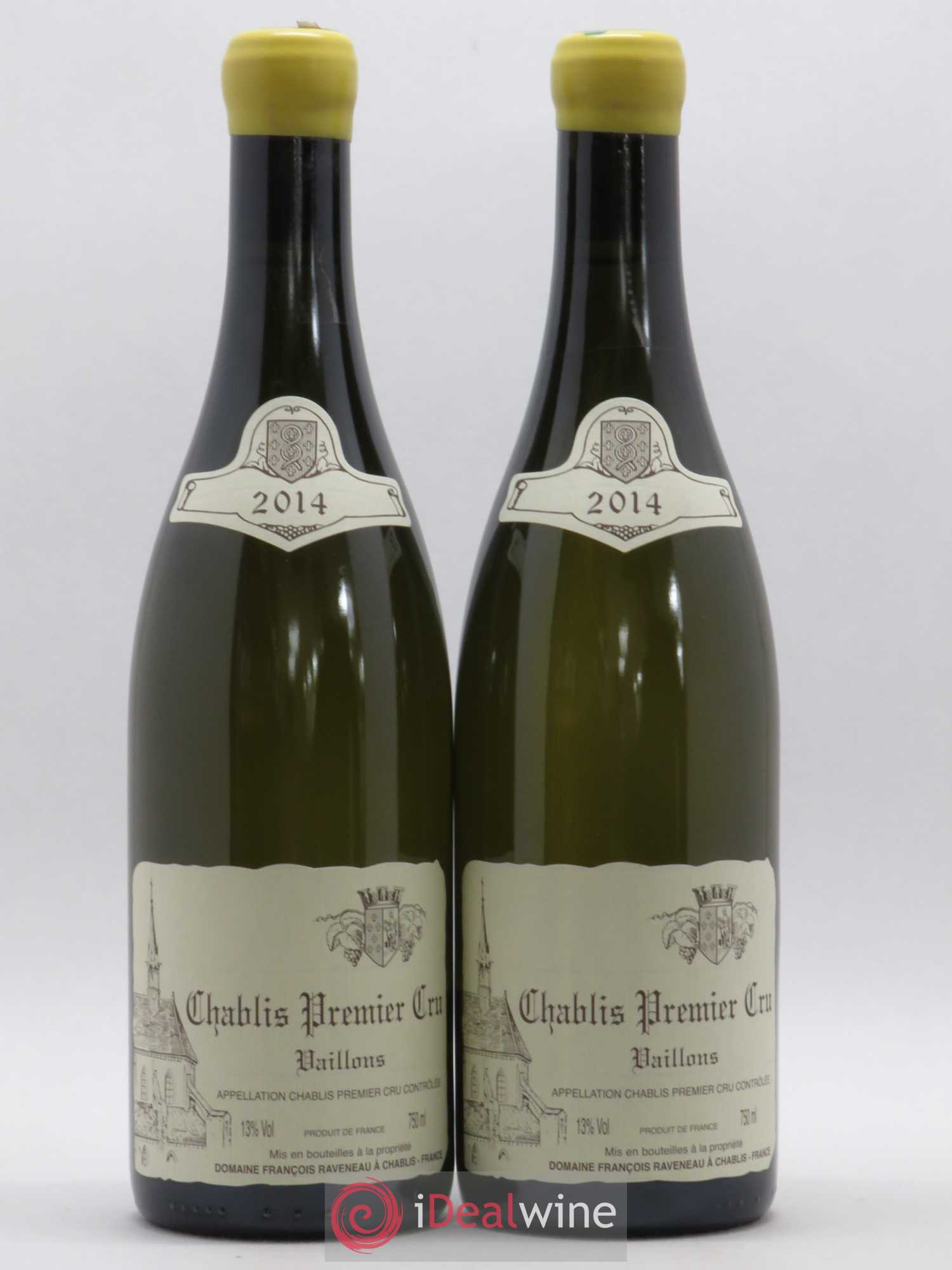 Chablis 1er Cru Vaillons Raveneau (Domaine) 2014 - Posten von 2 Flaschen - 0