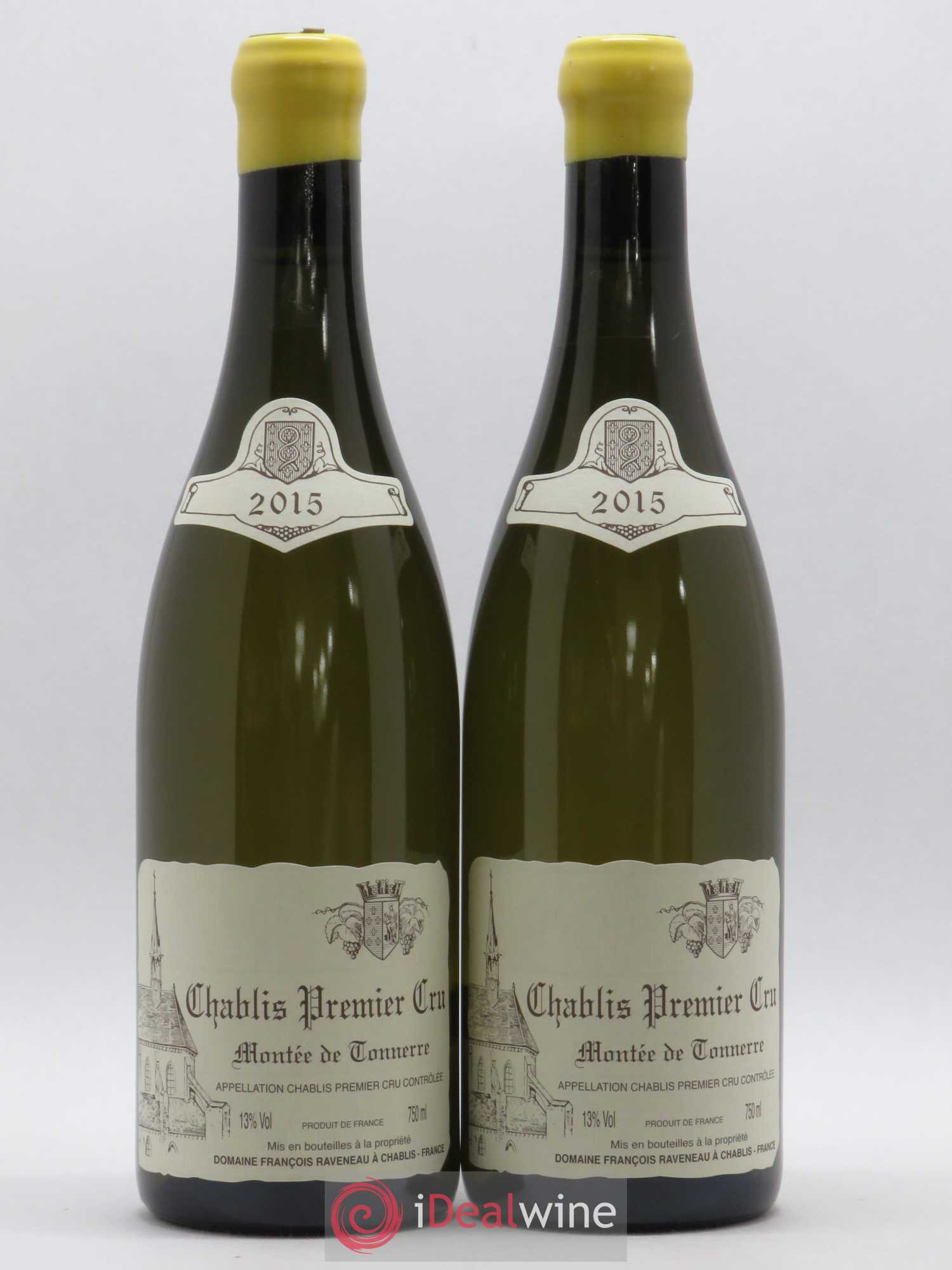 Chablis 1er Cru Montée de Tonnerre Raveneau (Domaine) 2015 - Lot de 2 bouteilles - 0