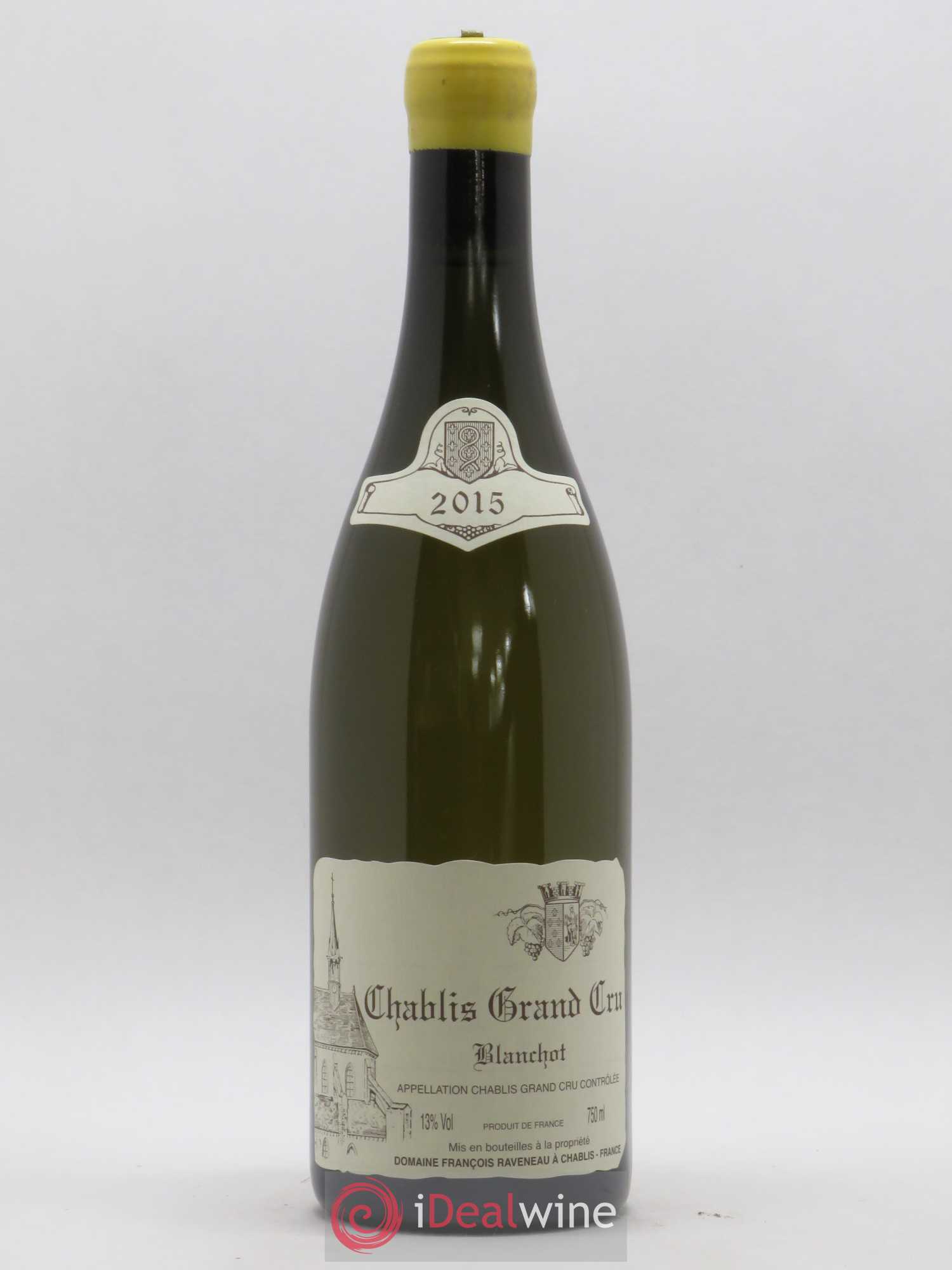Chablis Grand Cru Blanchot Raveneau (Domaine) 2015 - Lot de 1 bouteille - 0
