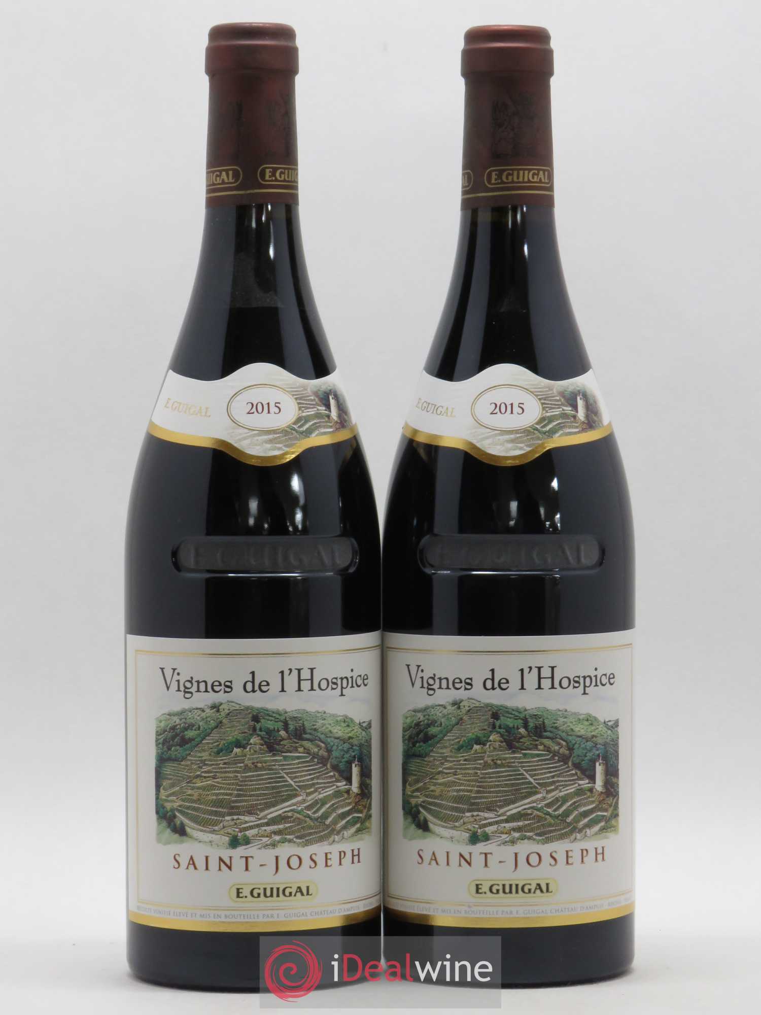 Saint-Joseph Vignes de l'Hospice Guigal 2015 - Lot de 2 bouteilles - 0