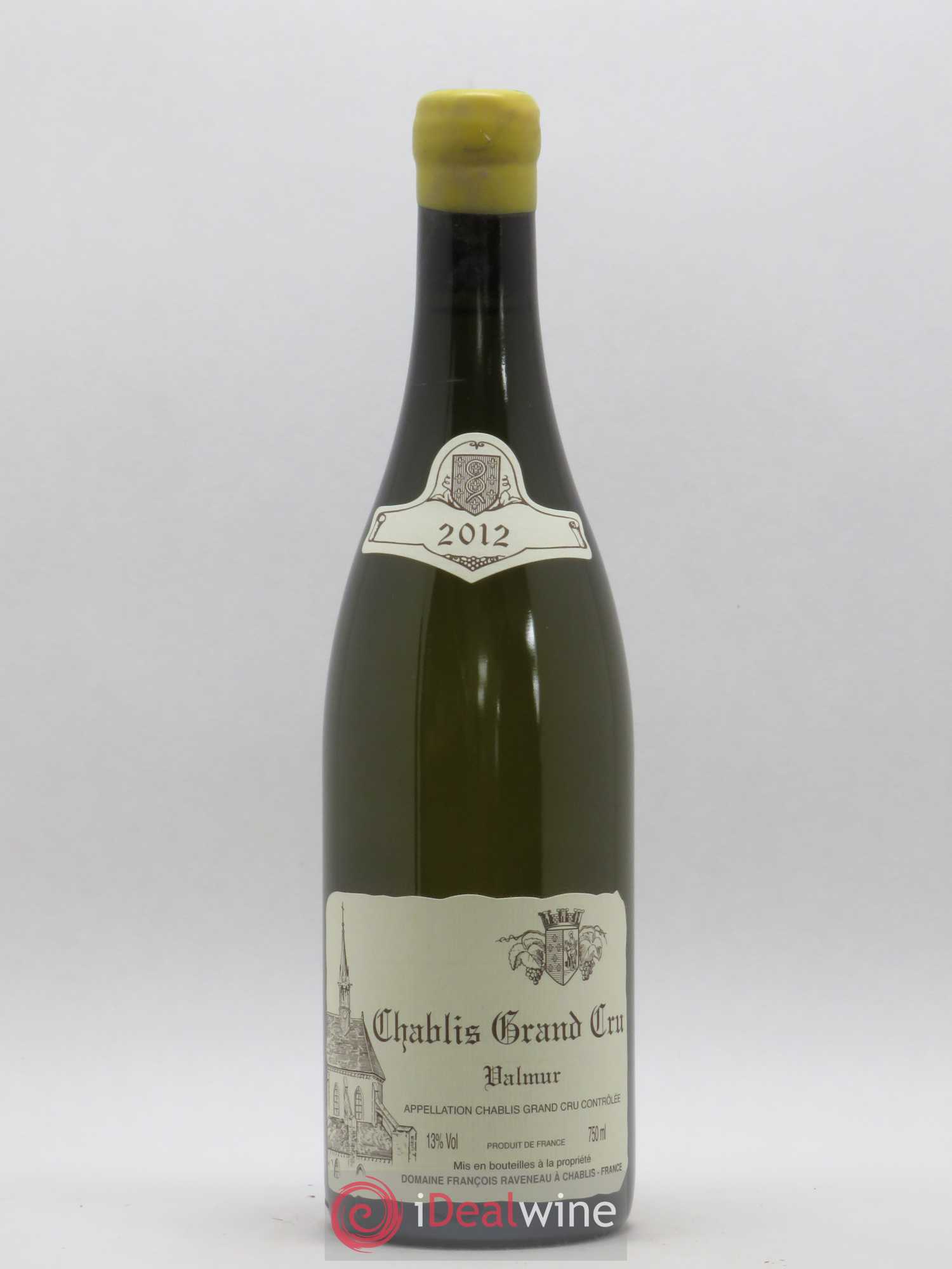 Chablis Grand Cru Valmur Raveneau (Domaine) 2012 - Lot de 1 bouteille - 0