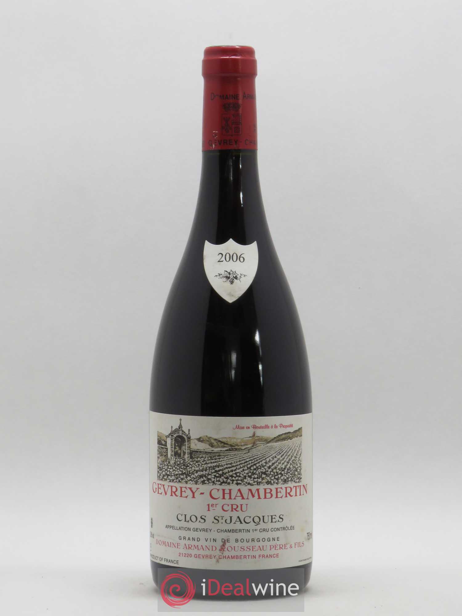 Gevrey-Chambertin 1er Cru Clos Saint-Jacques Armand Rousseau (Domaine) 2006 - Lot de 1 bouteille - 0